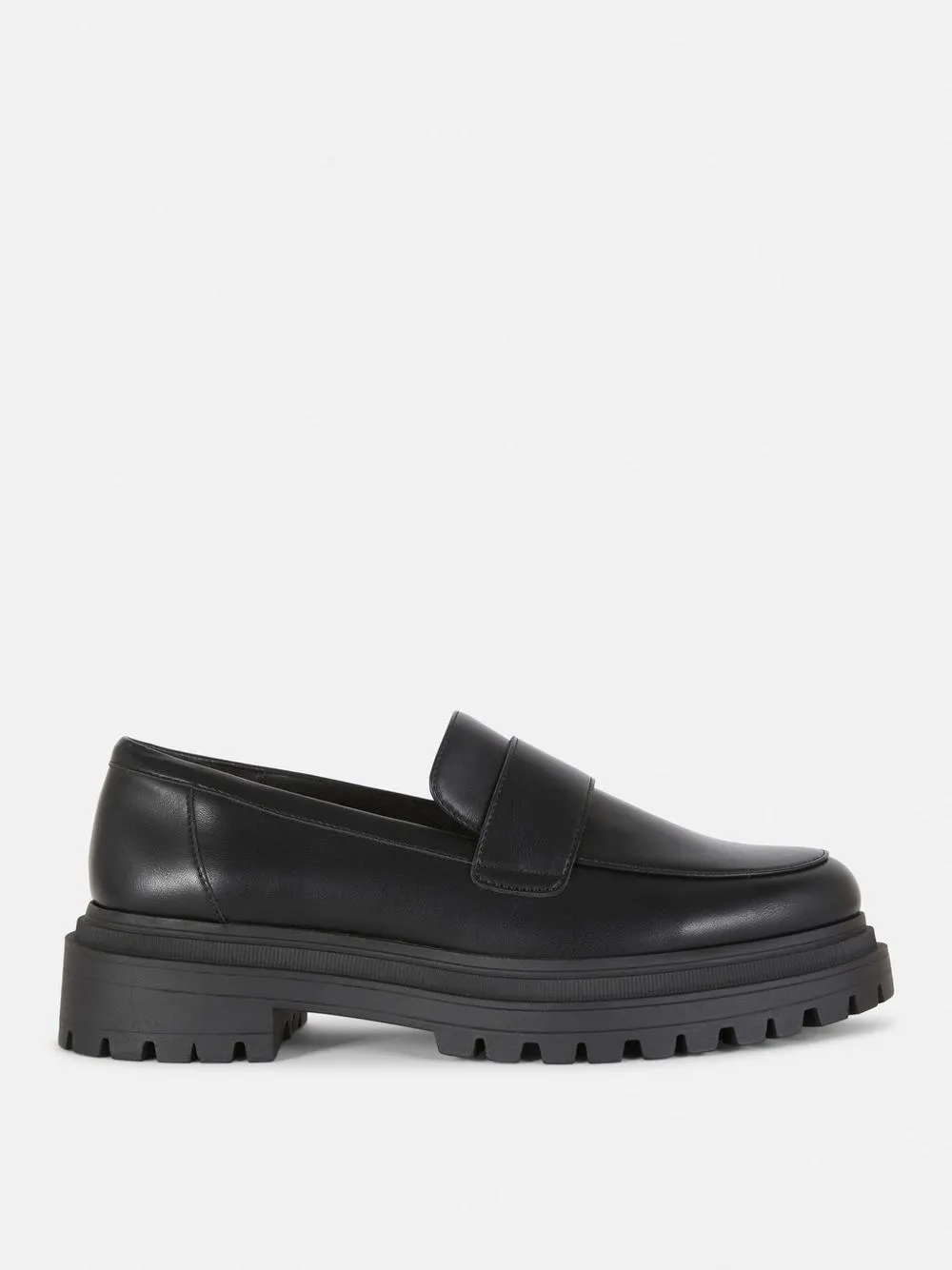 Loafer mit dicker Plateausohle