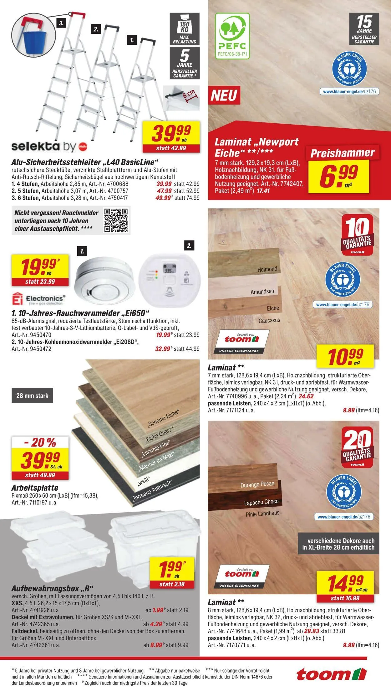toom Baumarkt Aktueller Prospekt von 26. Mai bis 9. Juni 2025 - Prospekt seite 21