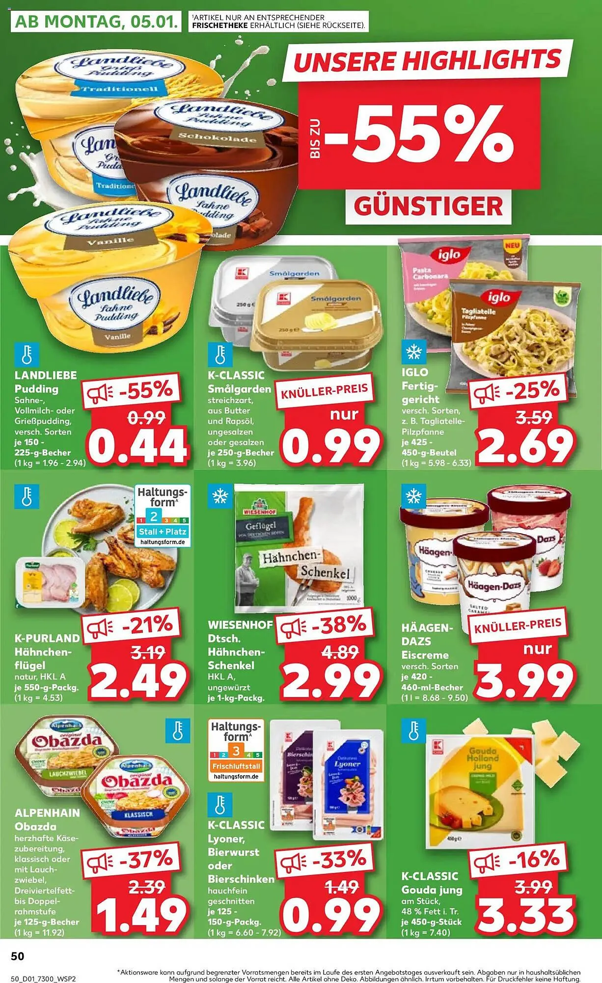 Kaufland Prospekt von 2. Januar bis 7. Januar 2026 - Prospekt seite 50