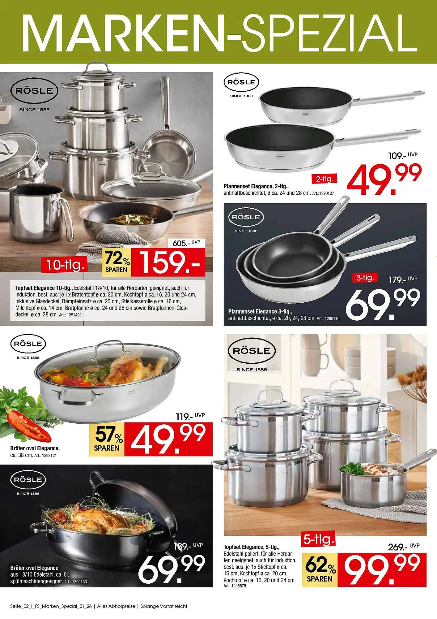 Zurbrüggen Prospekt von 16. April bis 1. Juni 2026 - Prospekt seite 2