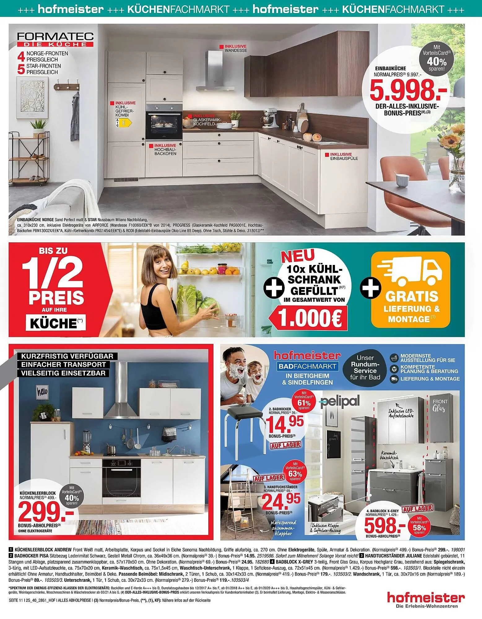 Hofmeister Prospekt von 18. März bis 7. April 2026 - Prospekt seite 11