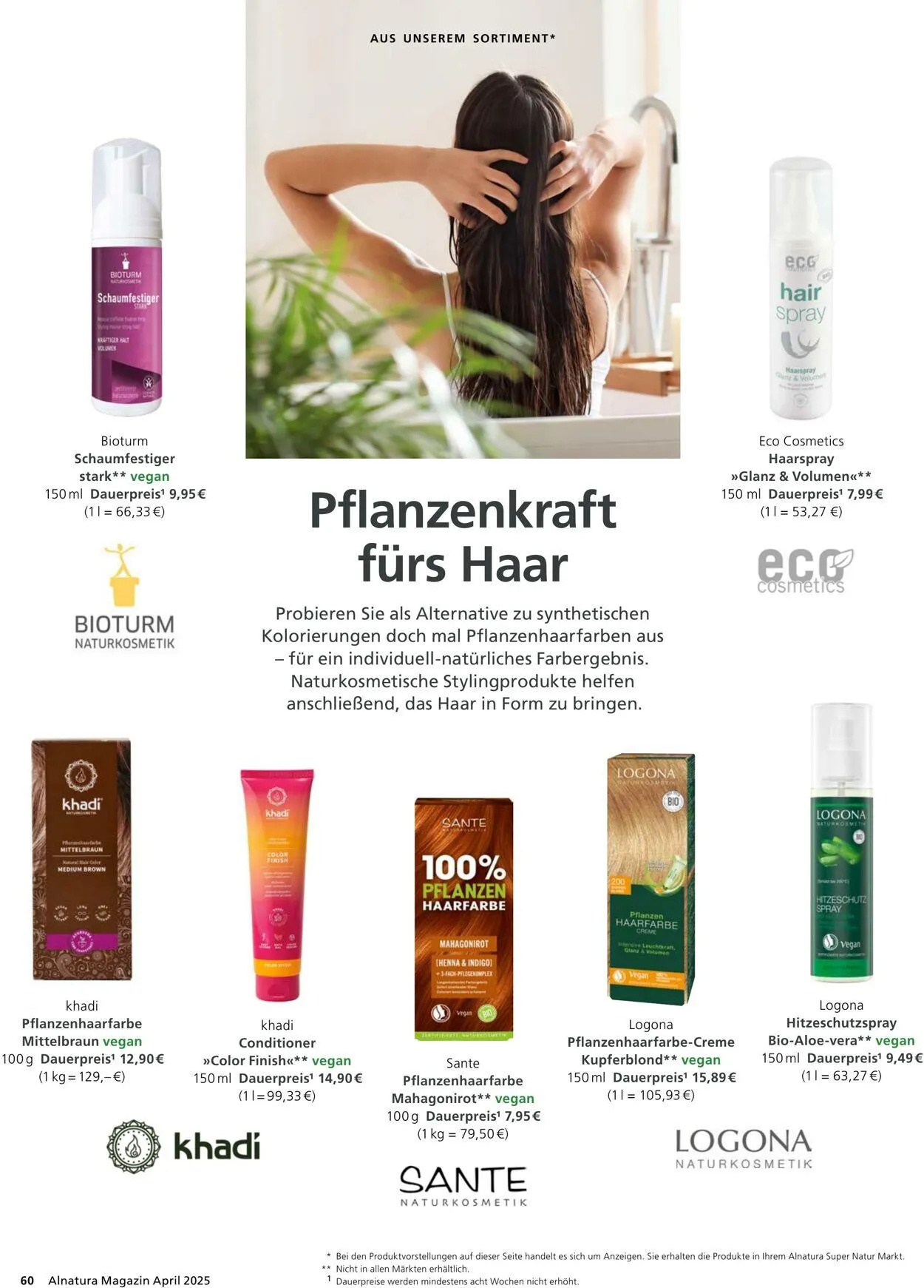 Alnatura von 1. April bis 30. April 2025 - Prospekt seite 60