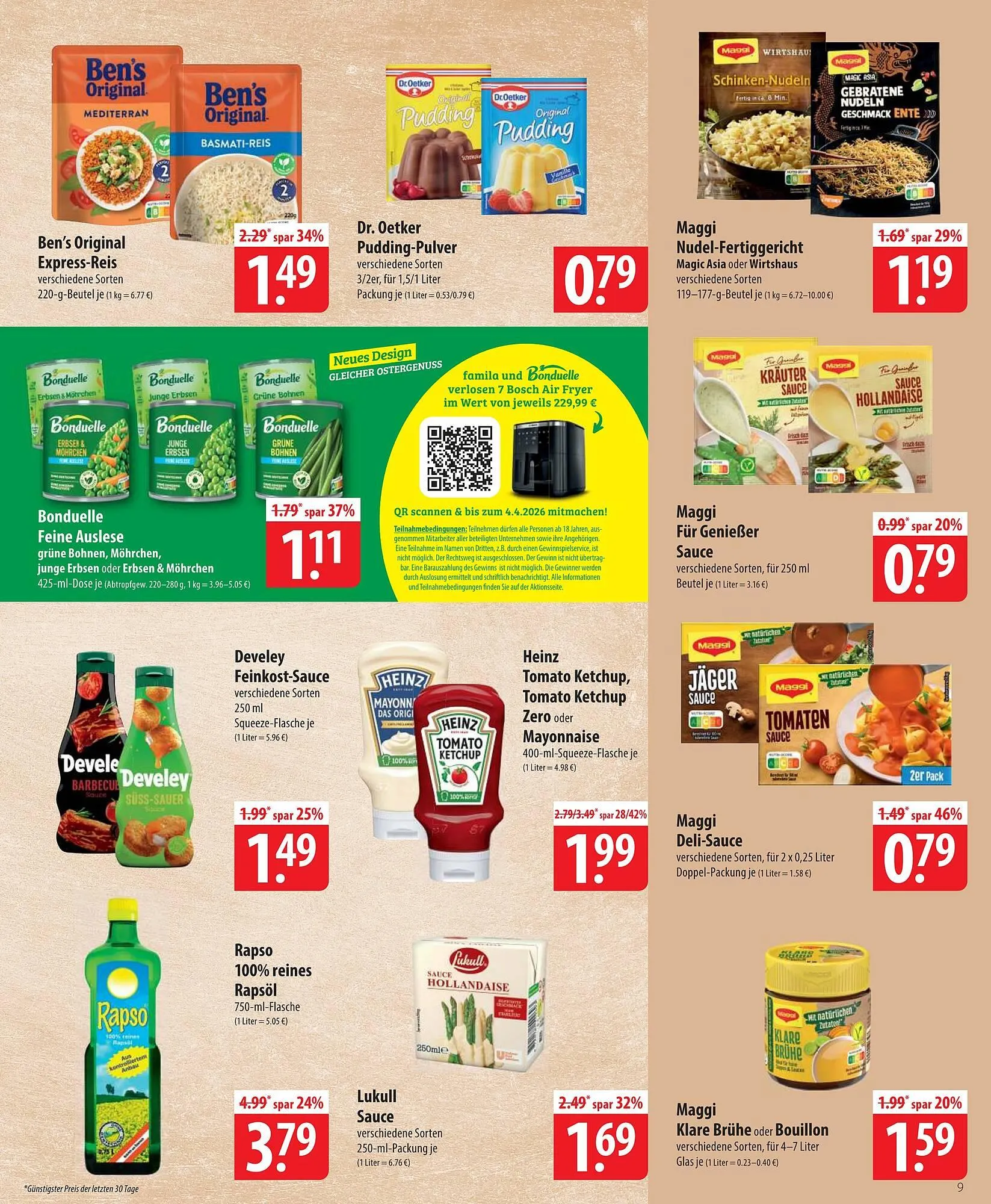 Famila Nord Ost Prospekt von 23. März bis 28. März 2026 - Prospekt seite 9