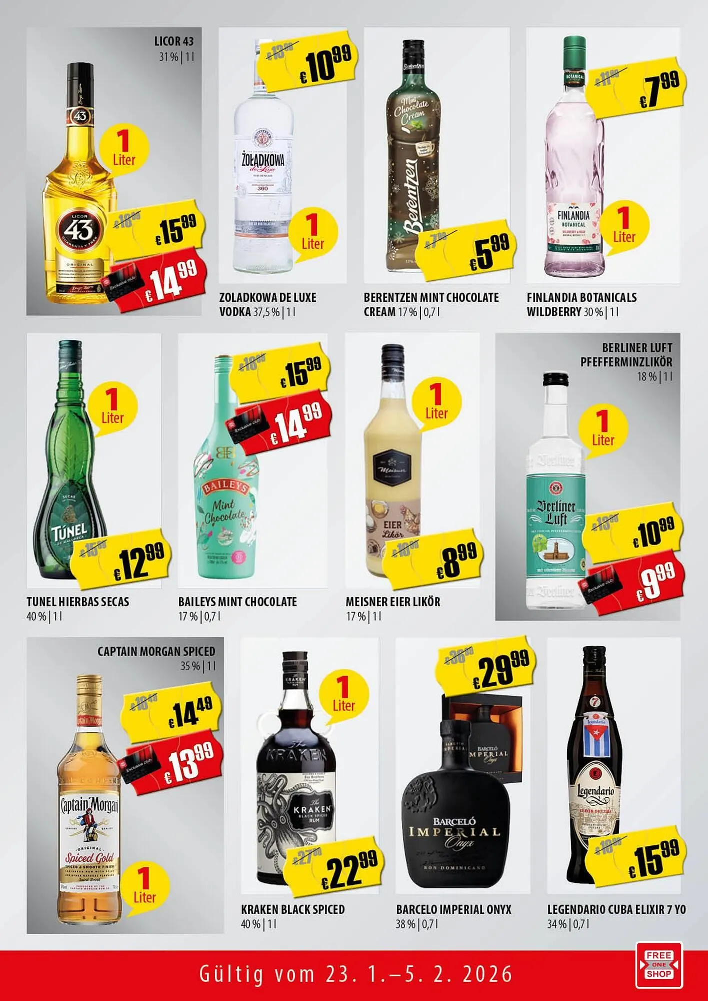 FreeOneShop Prospekt von 23. Januar bis 5. Februar 2026 - Prospekt seite 3