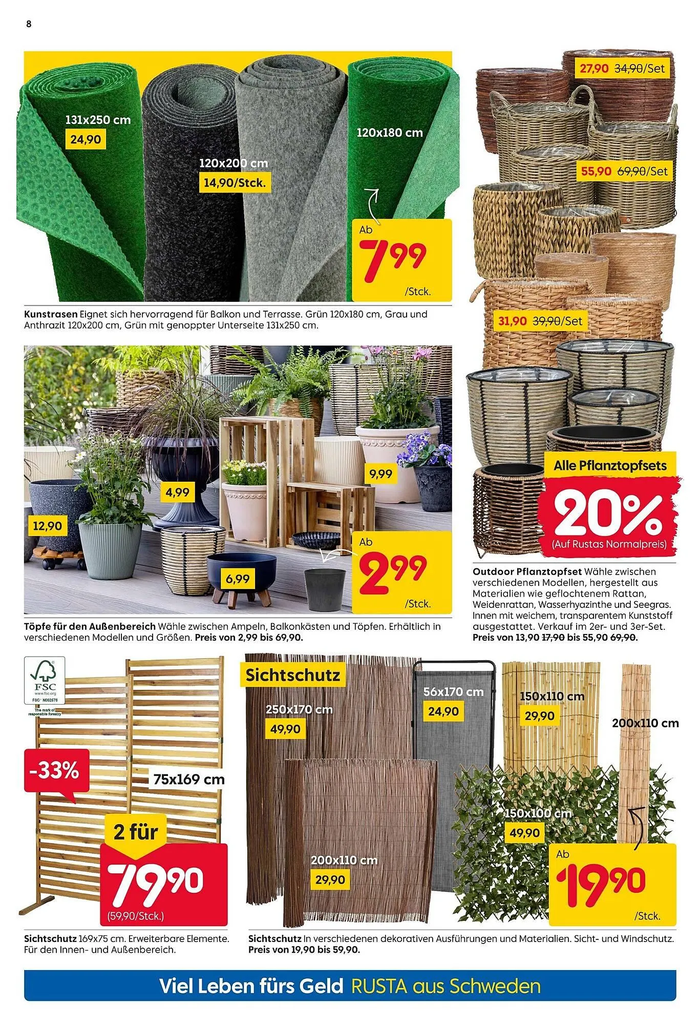 Rusta Prospekt von 19. April bis 25. April 2025 - Prospekt seite 8