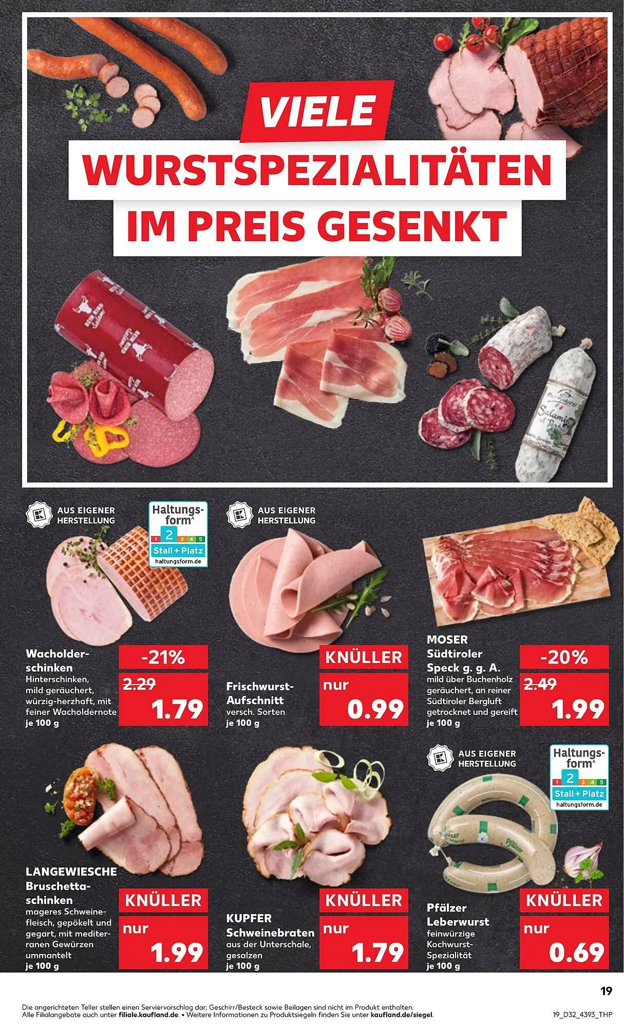 Kaufland Prospekt von 7. August bis 13. August 2025 - Prospekt seite 19
