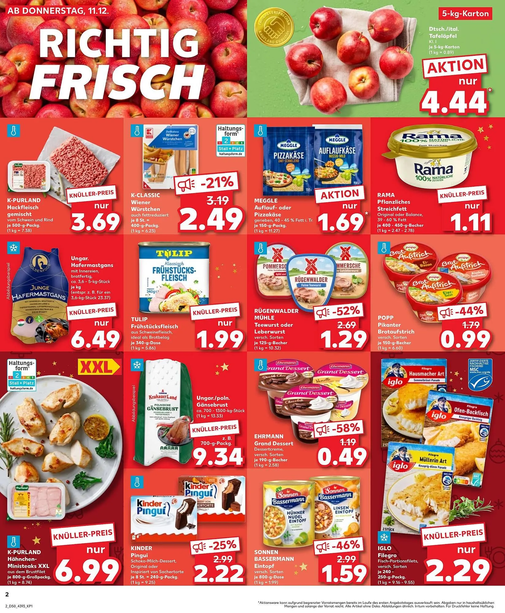 Kaufland Prospekt von 11. Dezember bis 17. Dezember 2025 - Prospekt seite 2
