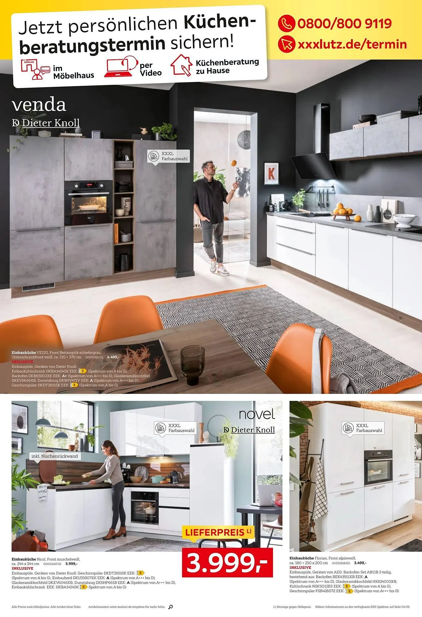 XXXLutz Prospekt von 7. April bis 5. Mai 2025 - Prospekt seite 6