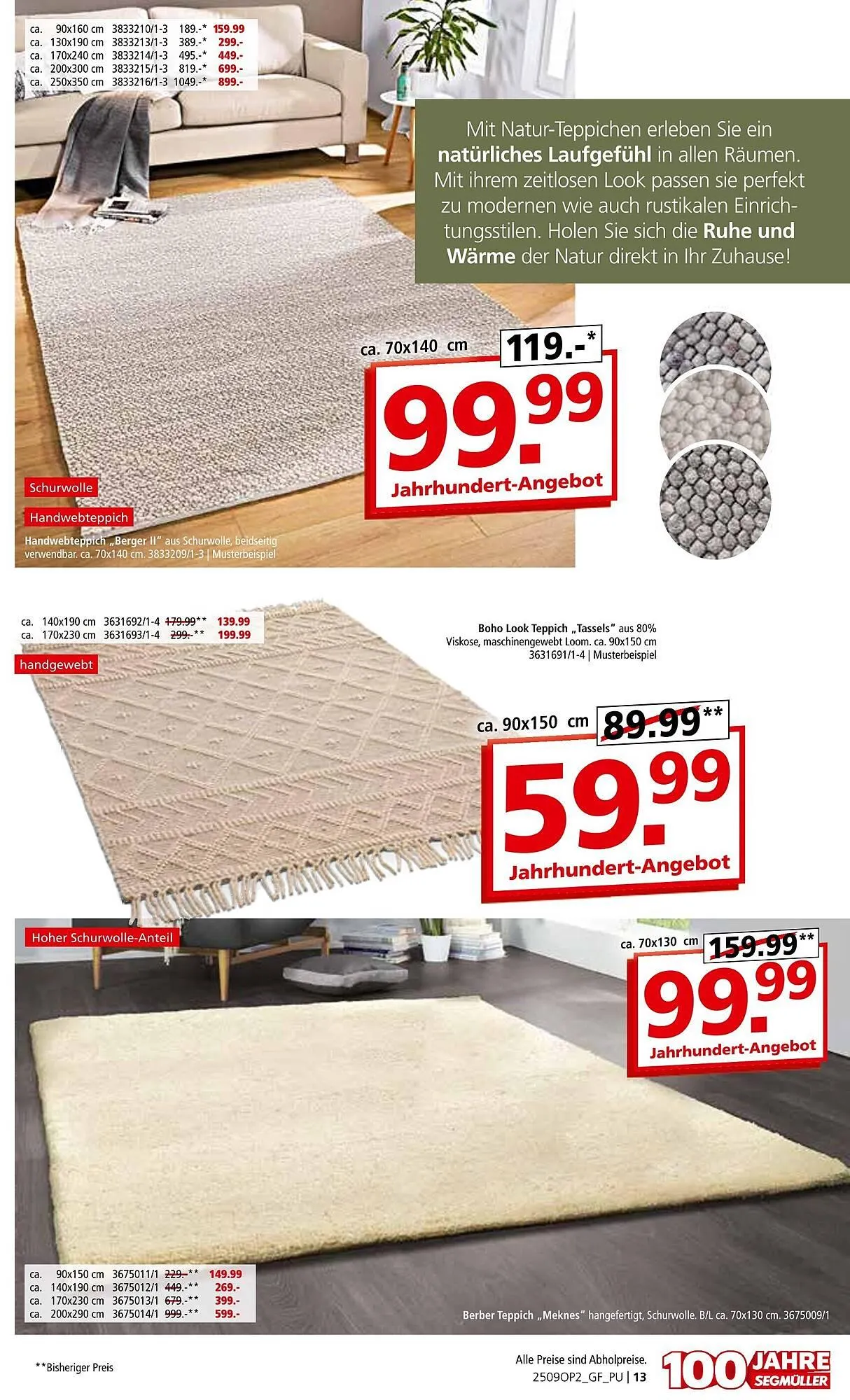 Segmüller Prospekt von 1. September bis 30. November 2025 - Prospekt seite 13