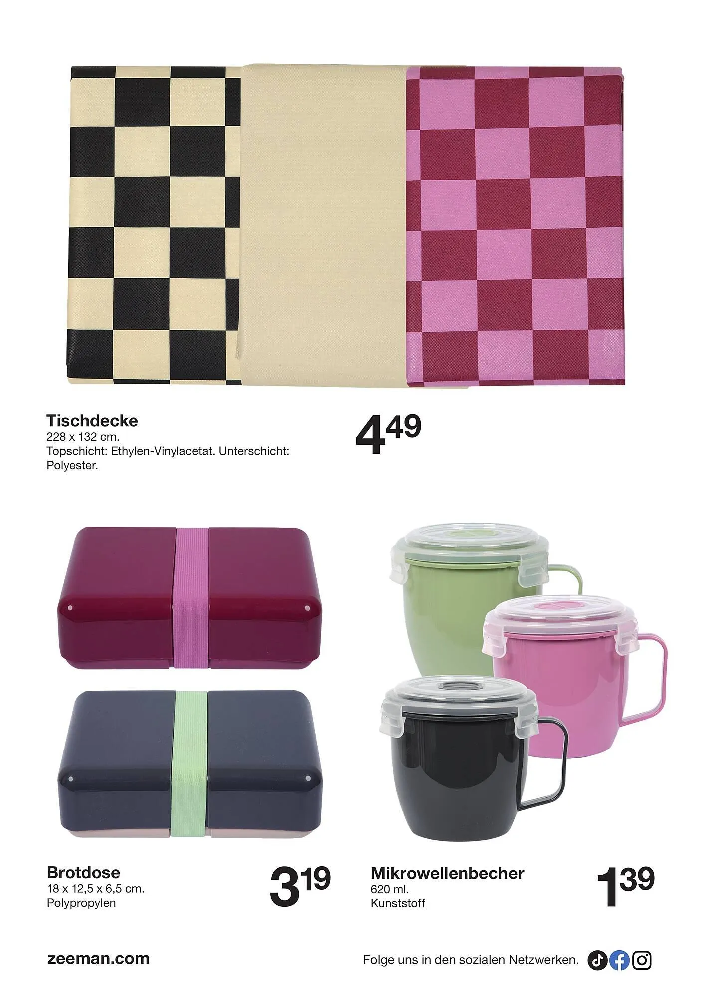 Zeeman Prospekt von 26. Juli bis 8. August 2025 - Prospekt seite 4