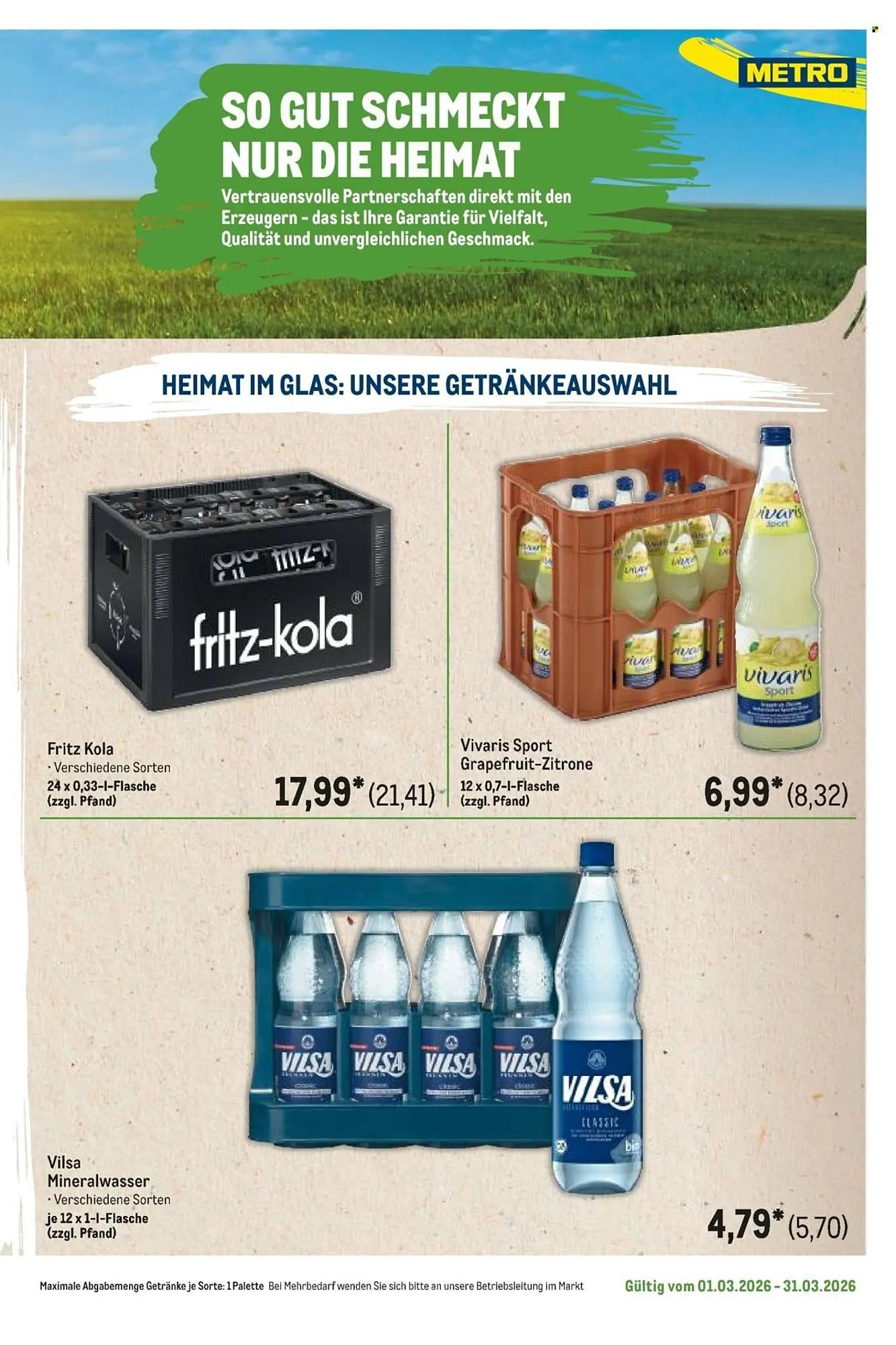 METRO Prospekt von 1. März bis 31. März 2026 - Prospekt seite 33