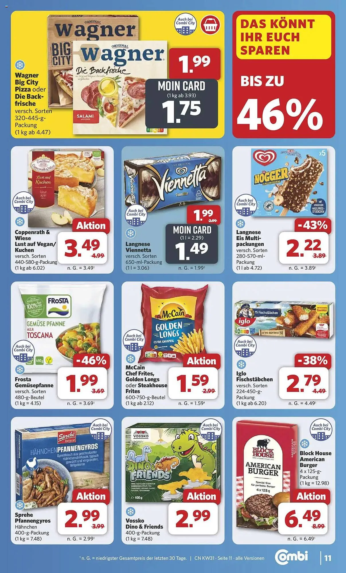 Combi Prospekt von 28. Juli bis 2. August 2025 - Prospekt seite 12