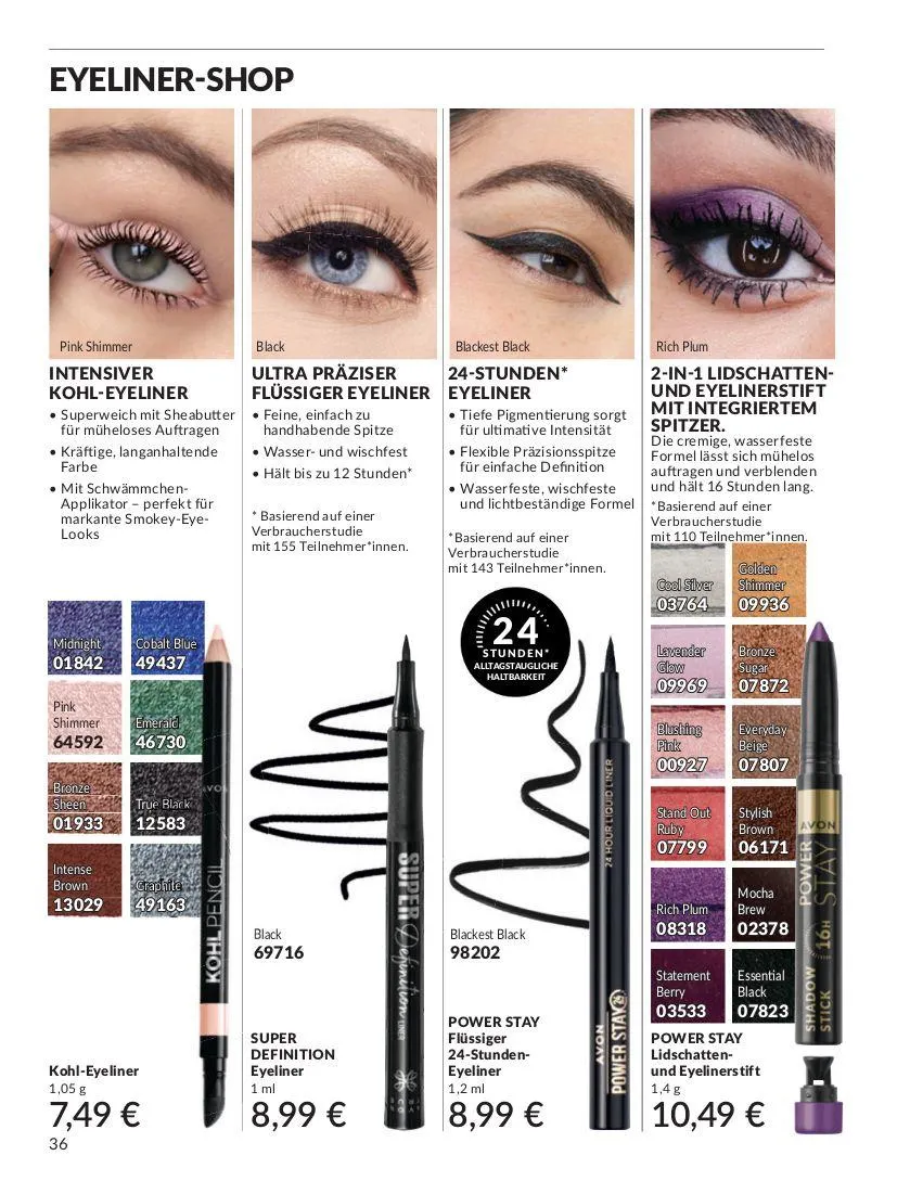 Avon Aktueller Prospekt von 9. April bis 23. April 2025 - Prospekt seite 36