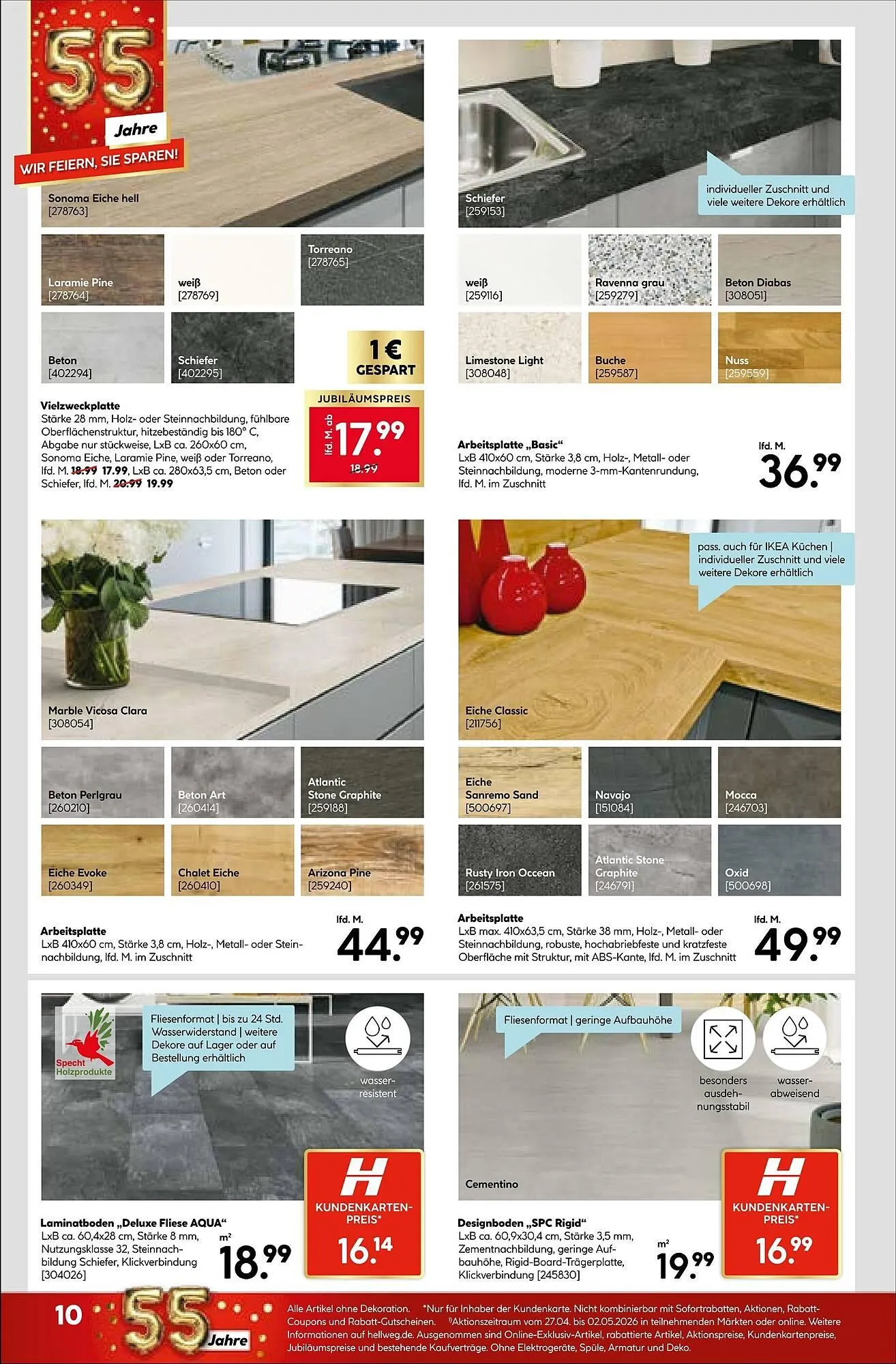 Hellweg Prospekt von 27. April bis 2. Mai 2026 - Prospekt seite 10