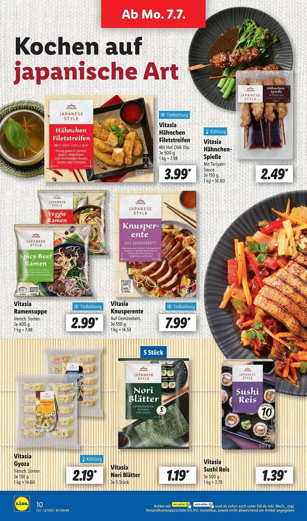 Lidl Prospekt von 7. Juli bis 12. Juli 2025 - Prospekt seite 16