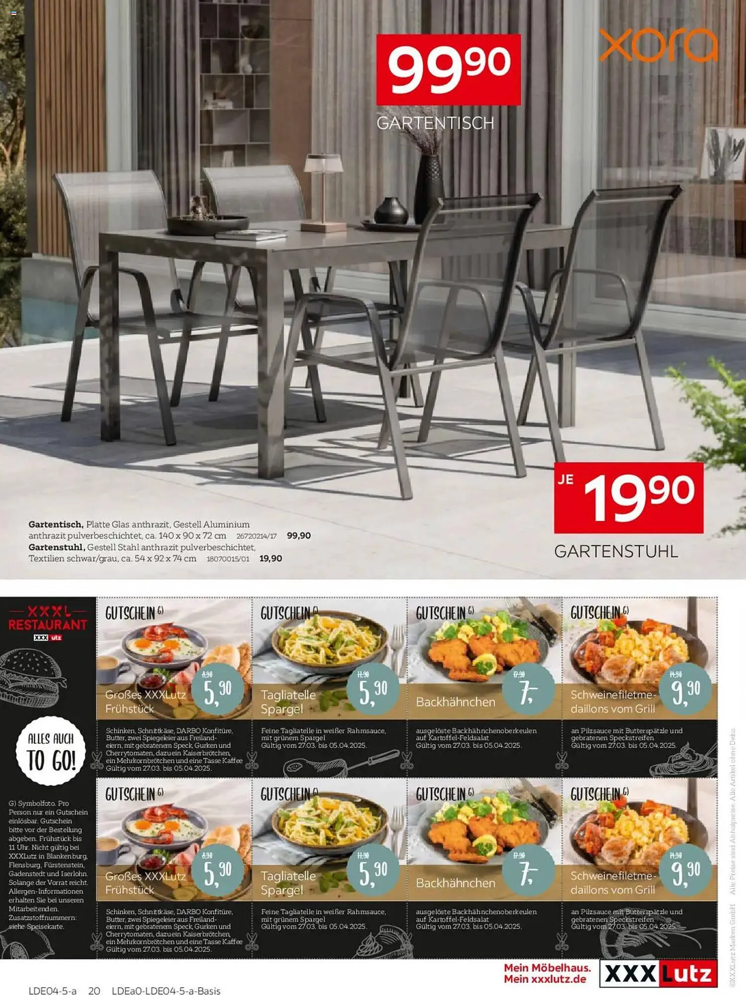 XXXLutz Prospekt von 23. März bis 6. April 2025 - Prospekt seite 32