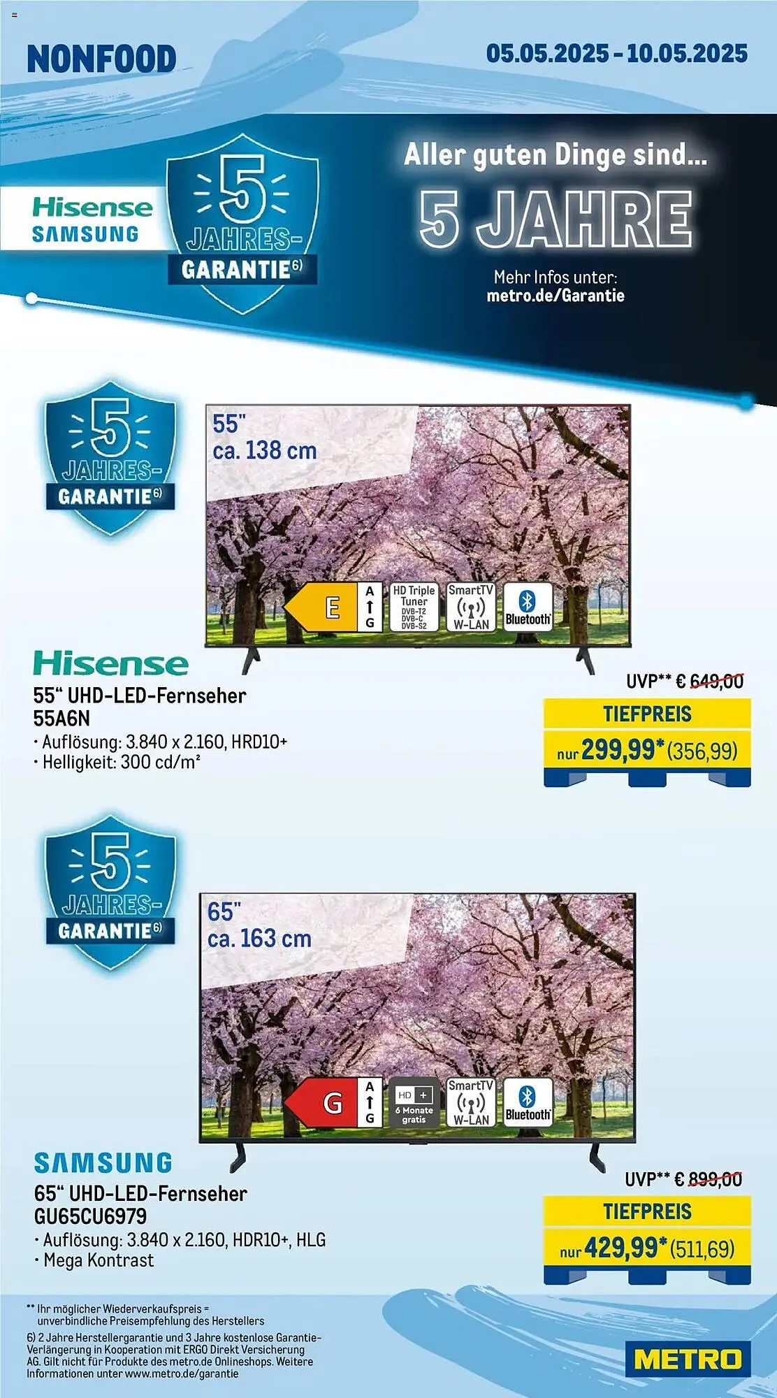 METRO Prospekt von 5. Mai bis 10. Mai 2025 - Prospekt seite 22