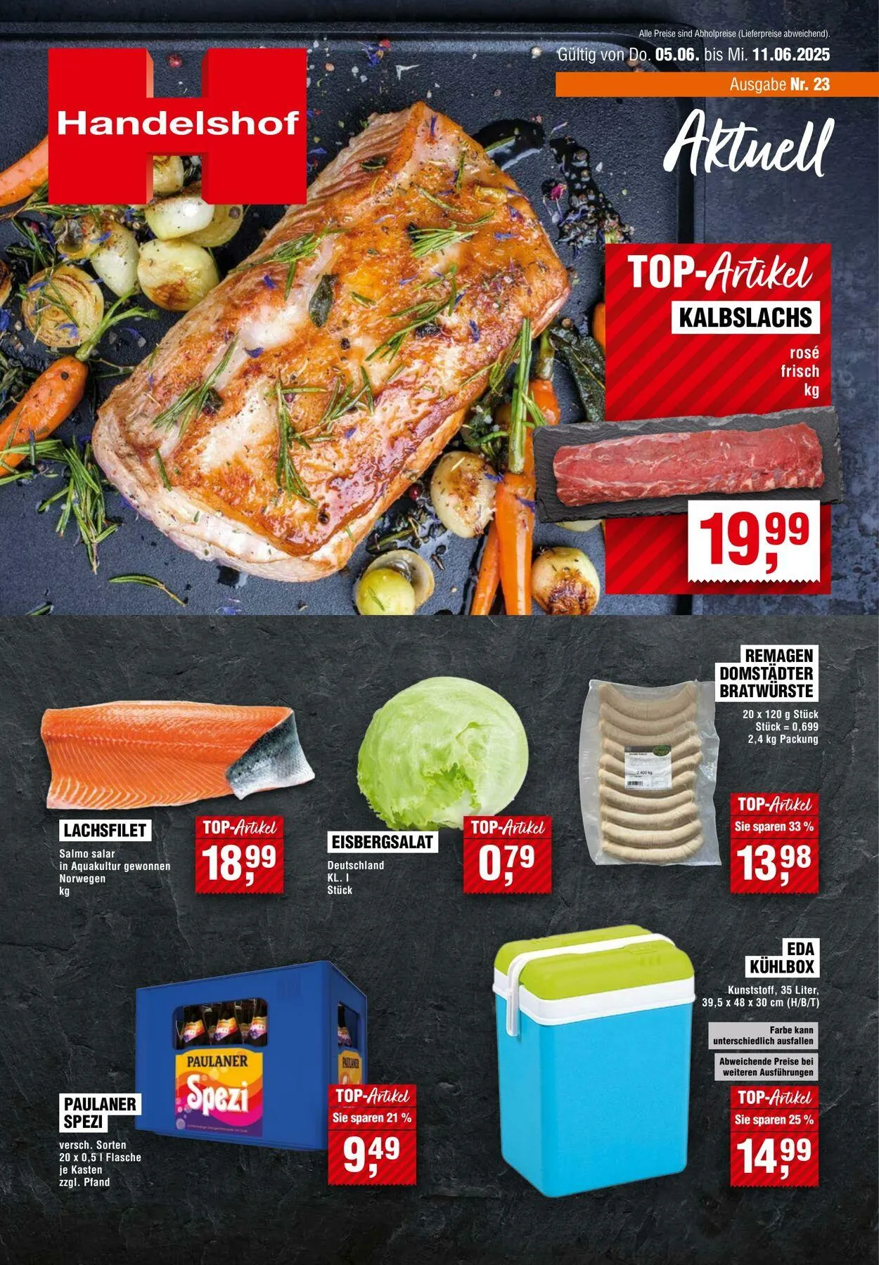 Handelshof von 2. Juni bis 16. Juni 2025 - Prospekt seite 1