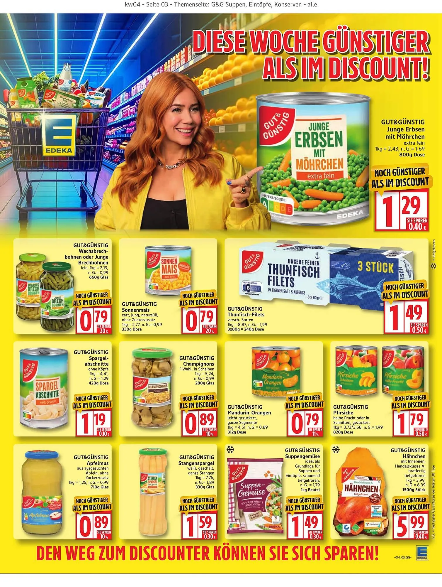 Edeka Prospekt von 19. Januar bis 24. Januar 2026 - Prospekt seite 3