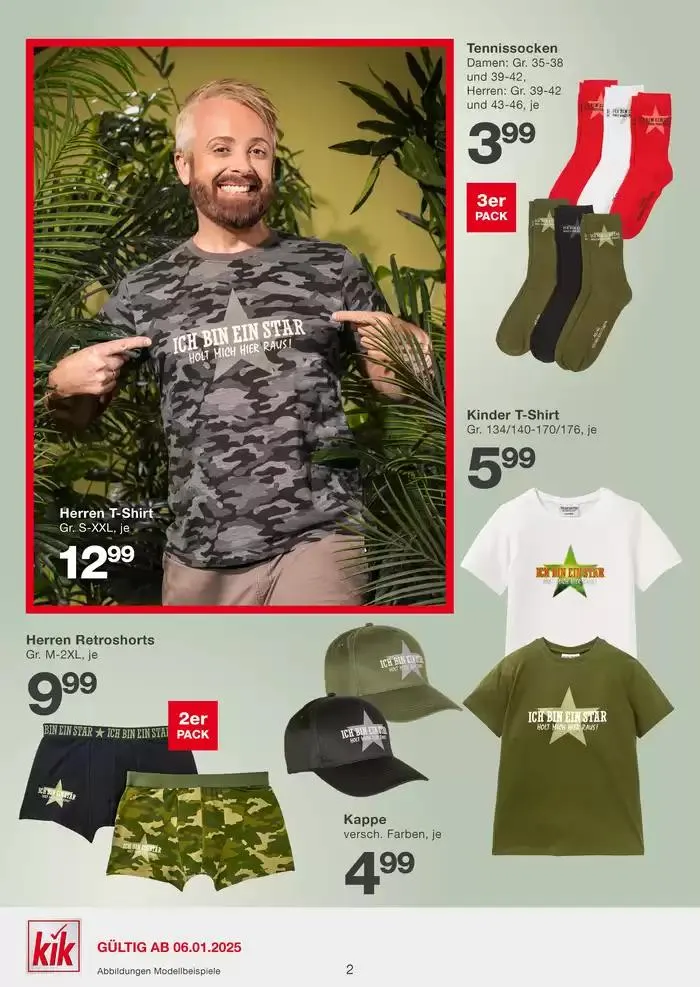 KiK Angebote von 30. Jänner bis 13. Februar 2025 - Flugblätt seite  2