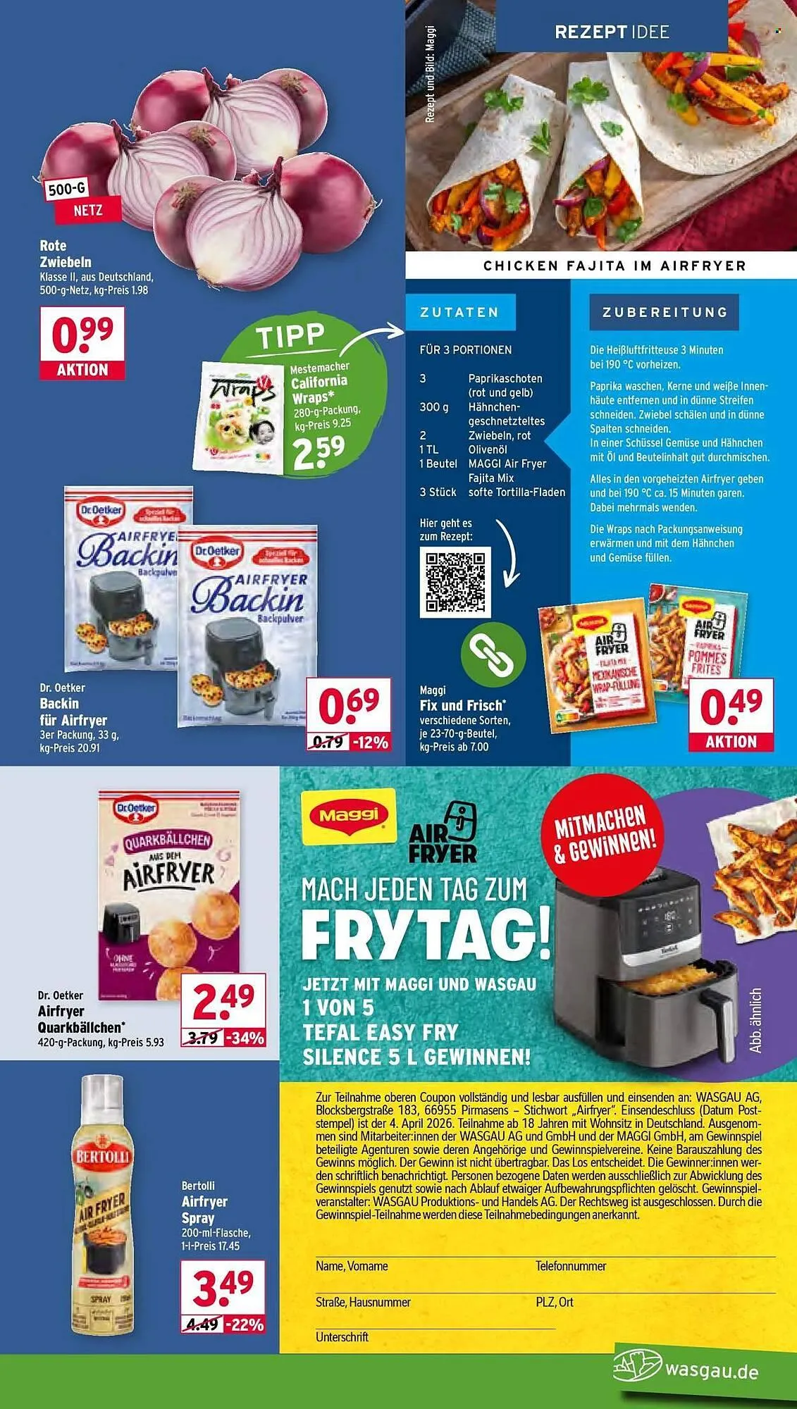 Wasgau Prospekt von 23. März bis 28. März 2026 - Prospekt seite 15