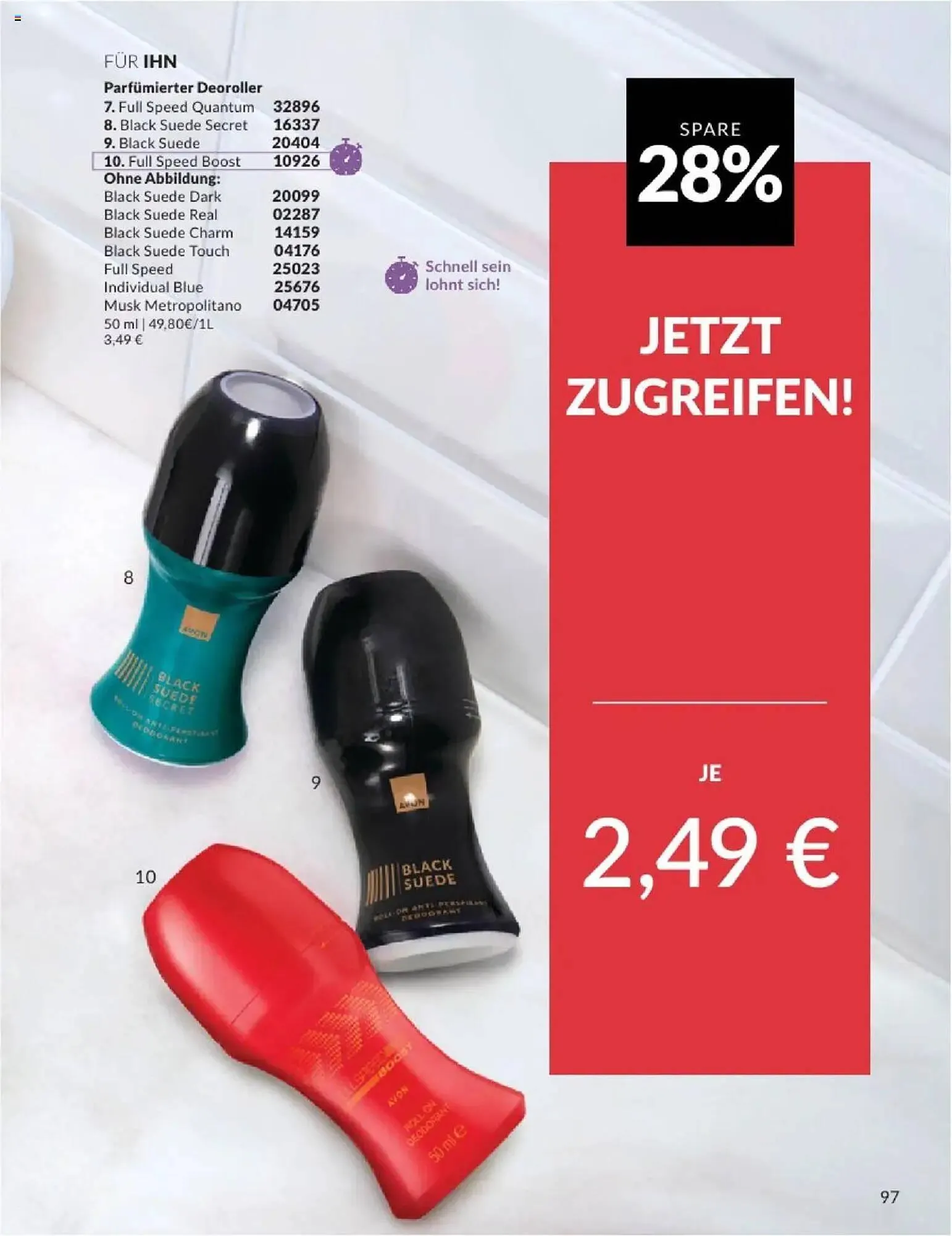 Avon Prospekt von 1. Mai bis 31. Mai 2025 - Prospekt seite 97