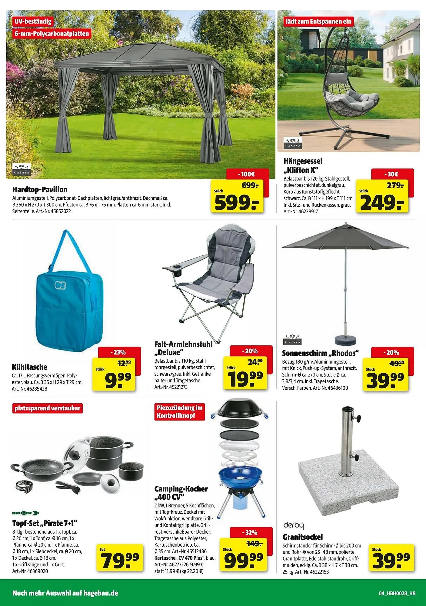 Hagebau Prospekt von 5. Juli bis 13. Juli 2025 - Prospekt seite 4