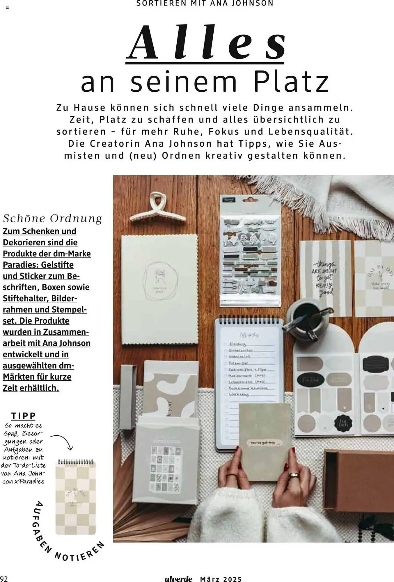 dm drogerie Prospekt von 1. März bis 31. März 2025 - Prospekt seite 92