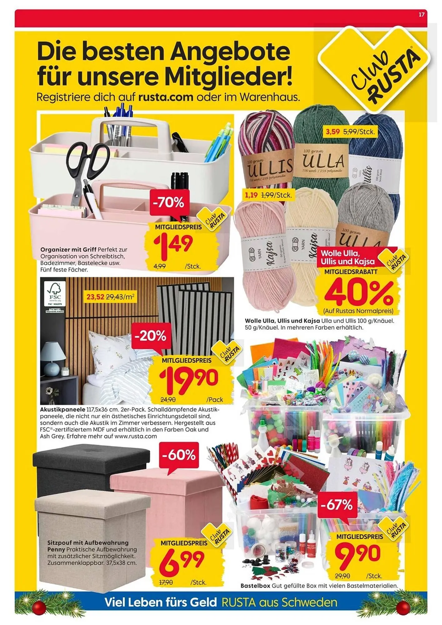 Rusta Prospekt von 1. November bis 7. November 2025 - Prospekt seite 17