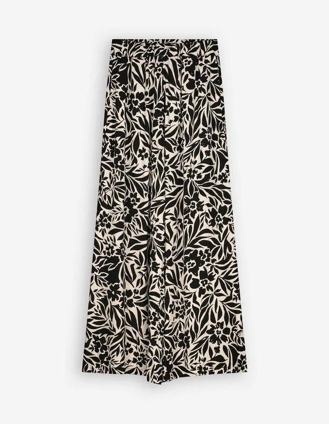 Pantalon palazzo - LENZING™ ECOVERO™