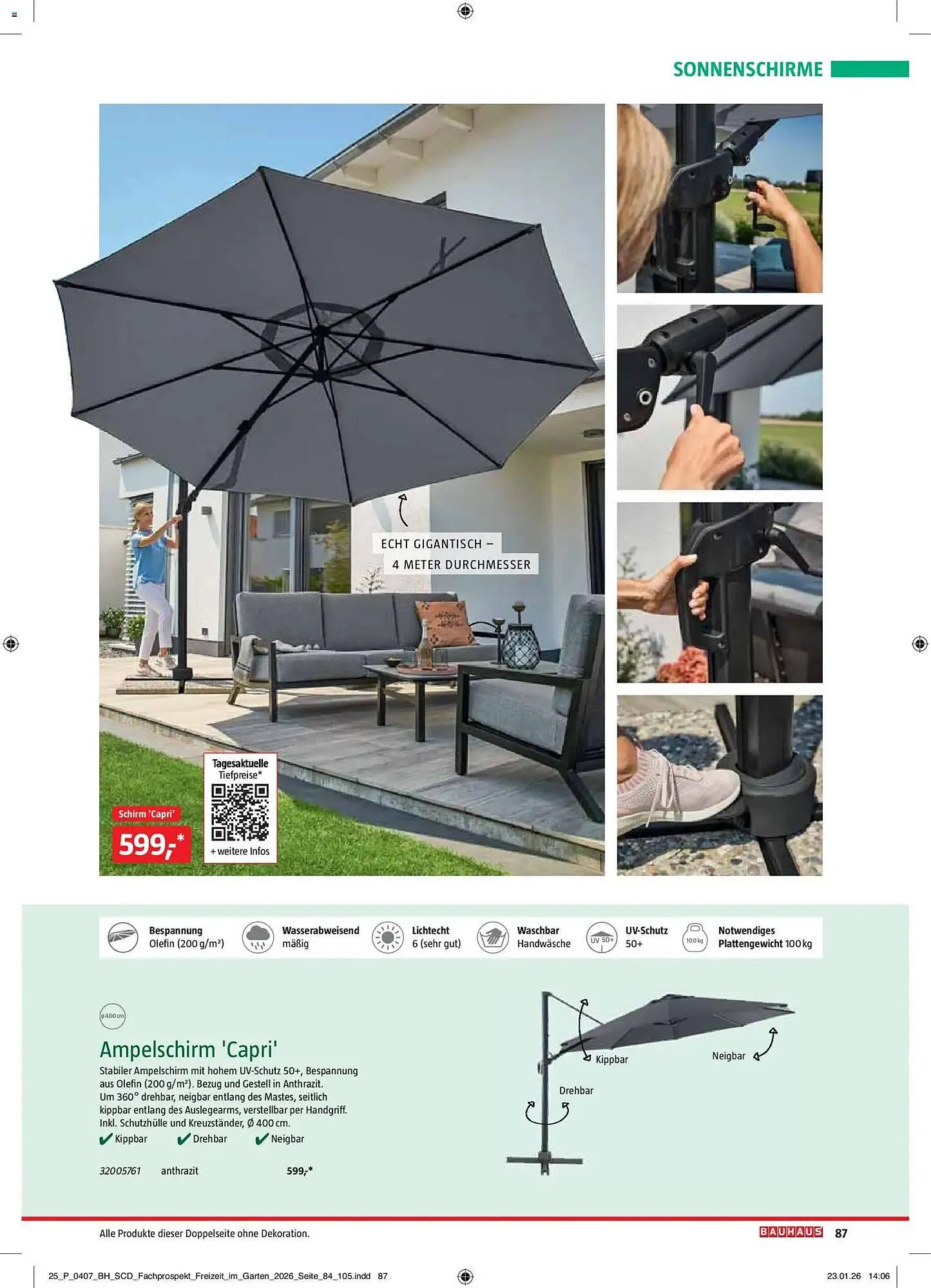 Bauhaus Prospekt von 2. März bis 30. Juni 2026 - Prospekt seite 87
