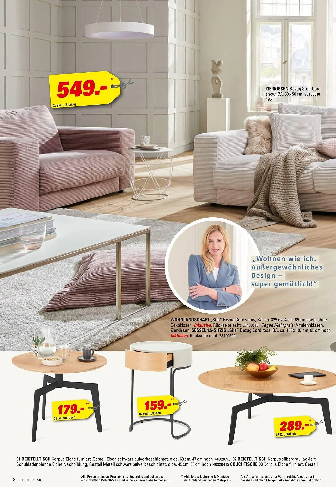 Höffner Prospekt von 4. Juni bis 15. Juli 2025 - Prospekt seite 8