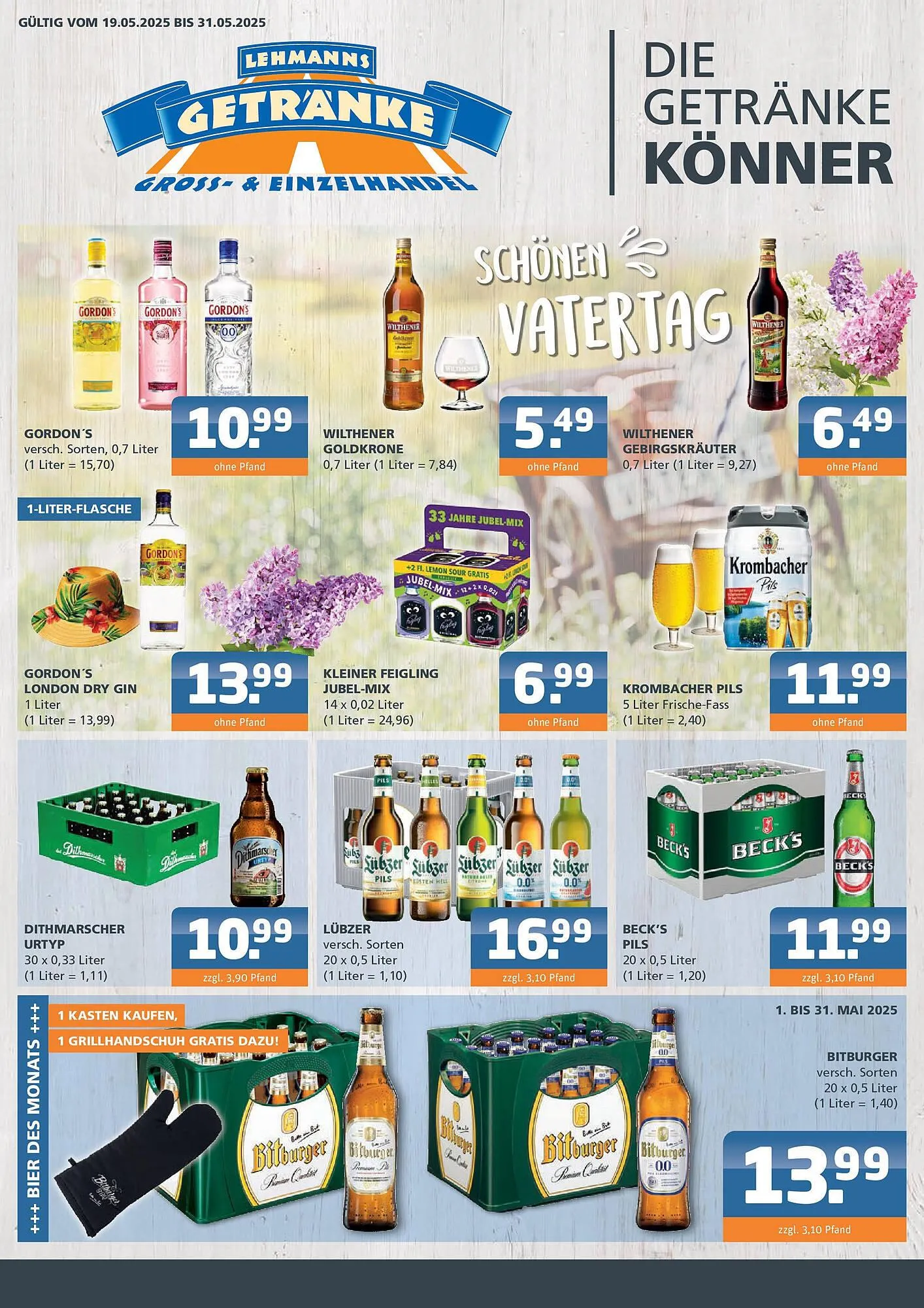 Getränke Lehmann Prospekt - 1