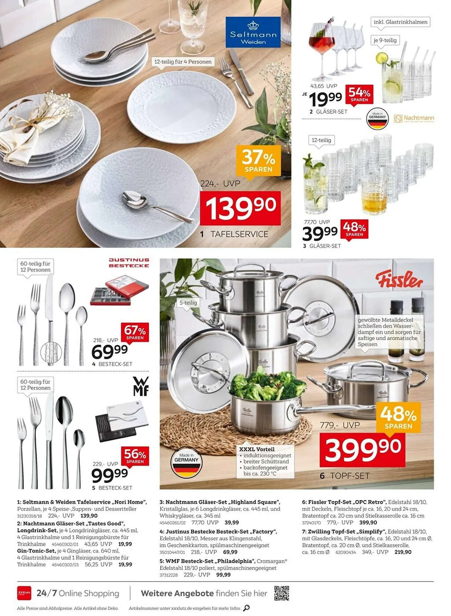 XXXLutz Prospekt von 14. Juli bis 20. Juli 2025 - Prospekt seite 24