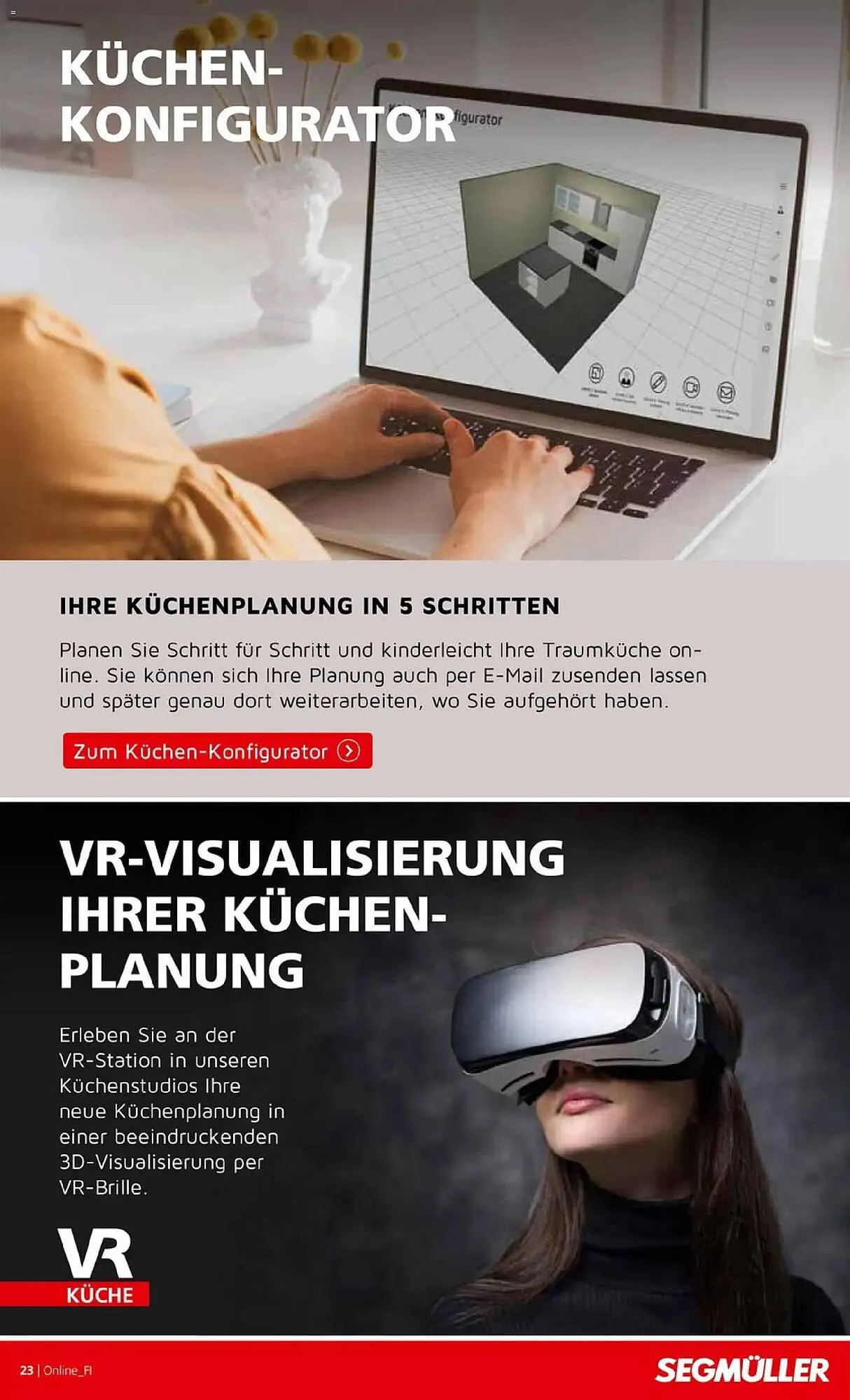 Segmüller Prospekt von 1. November bis 20. Dezember 2025 - Prospekt seite 23