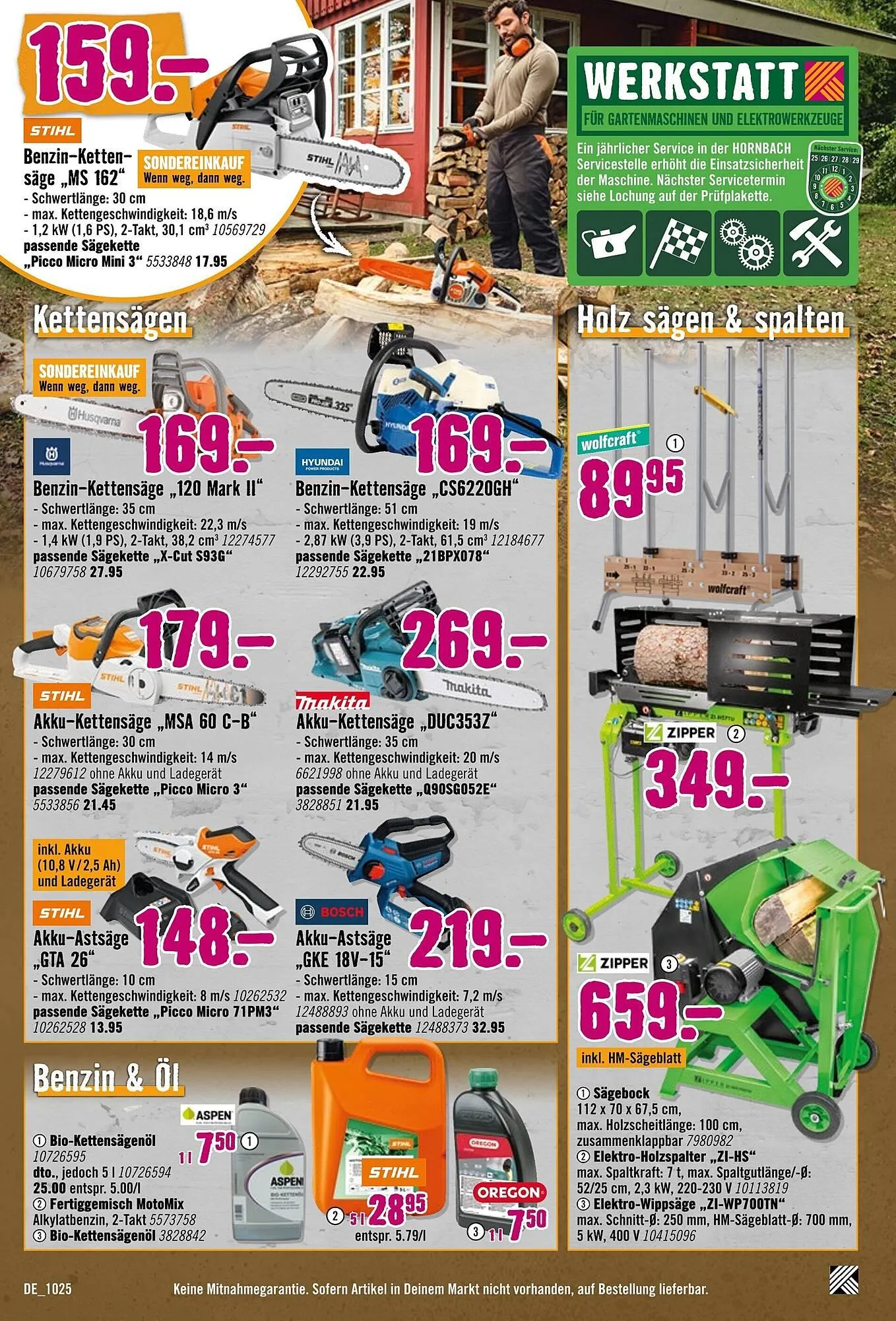 Hornbach Prospekt von 1. Oktober bis 29. Oktober 2025 - Prospekt seite 31
