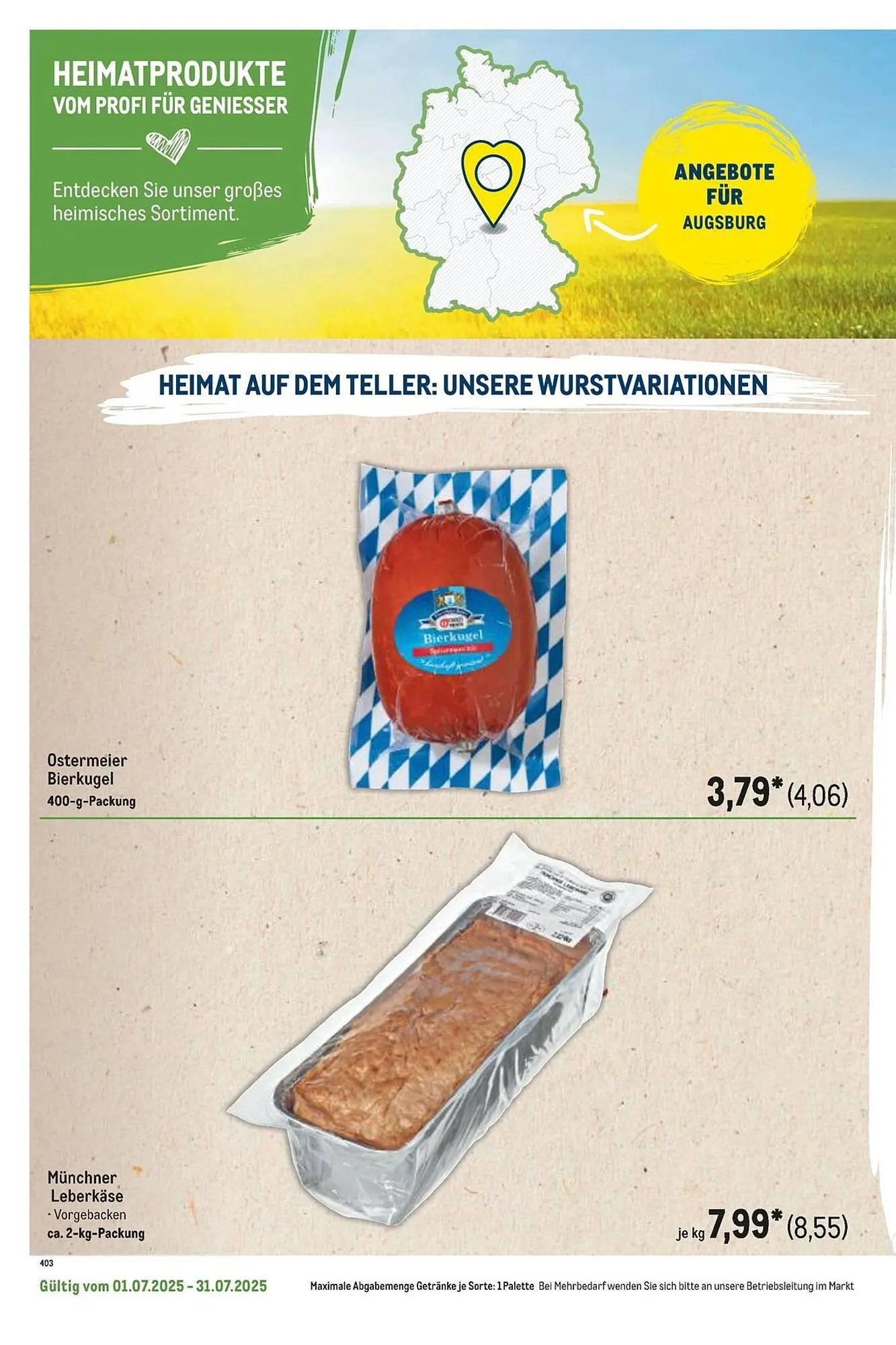 METRO Prospekt von 1. Juli bis 31. Juli 2025 - Prospekt seite 98