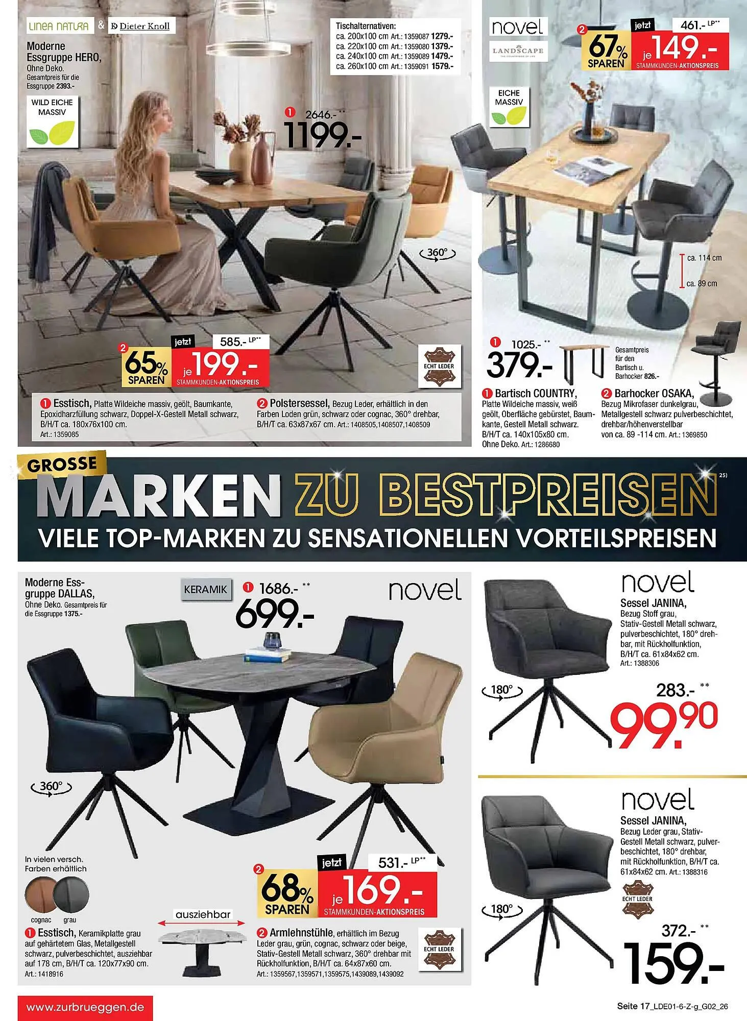 Zurbrüggen Prospekt von 30. Januar bis 14. Februar 2026 - Prospekt seite 17