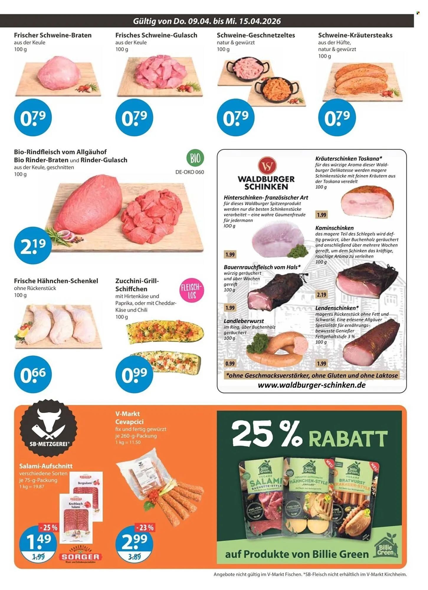 V Markt Prospekt von 9. April bis 15. April 2026 - Prospekt seite 3
