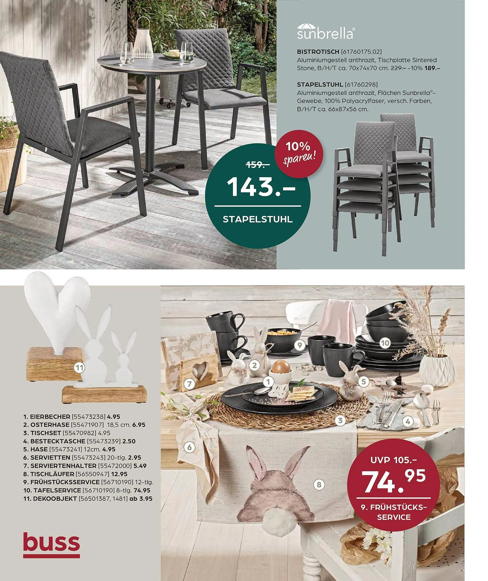 Möbel Buss Prospekt von 20. März bis 31. März 2025 - Prospekt seite 14