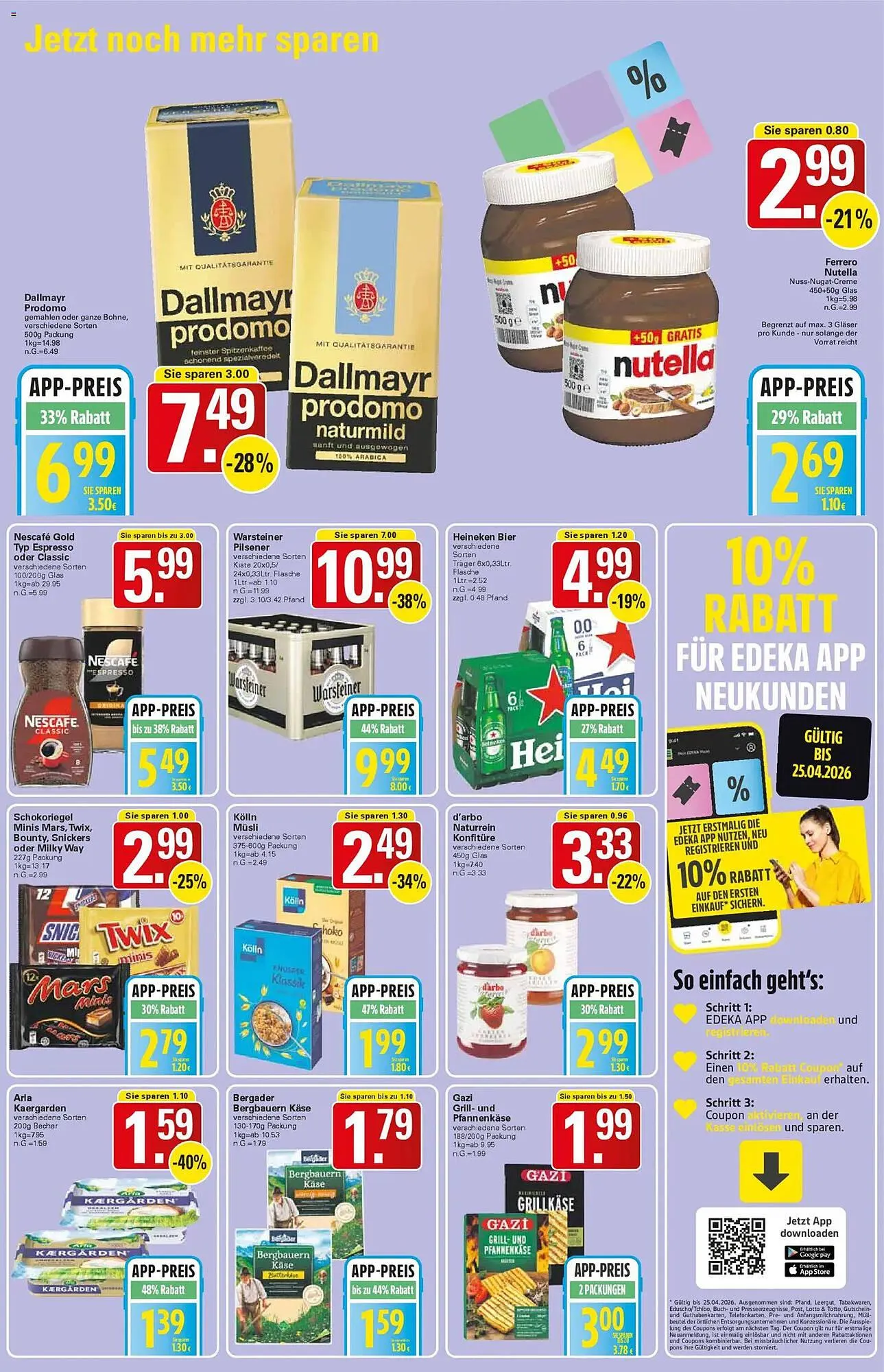 WEZ Prospekt von 20. April bis 25. April 2026 - Prospekt seite 7