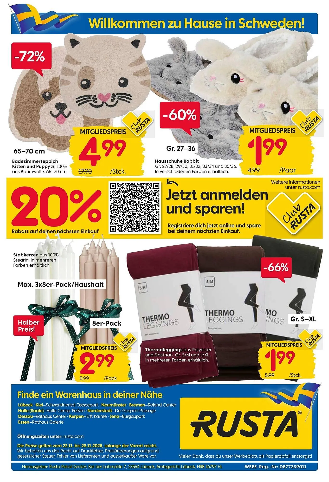 Rusta Prospekt von 22. November bis 28. November 2025 - Prospekt seite 20
