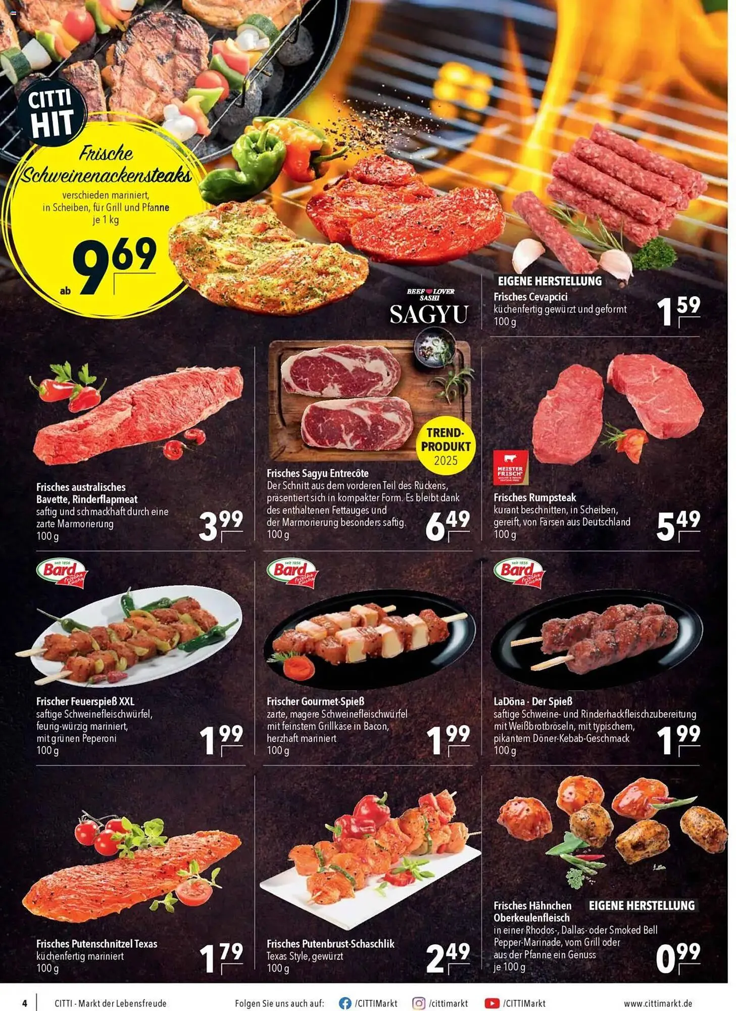 CITTI Markt Prospekt von 23. Juli bis 29. Juli 2025 - Prospekt seite 4