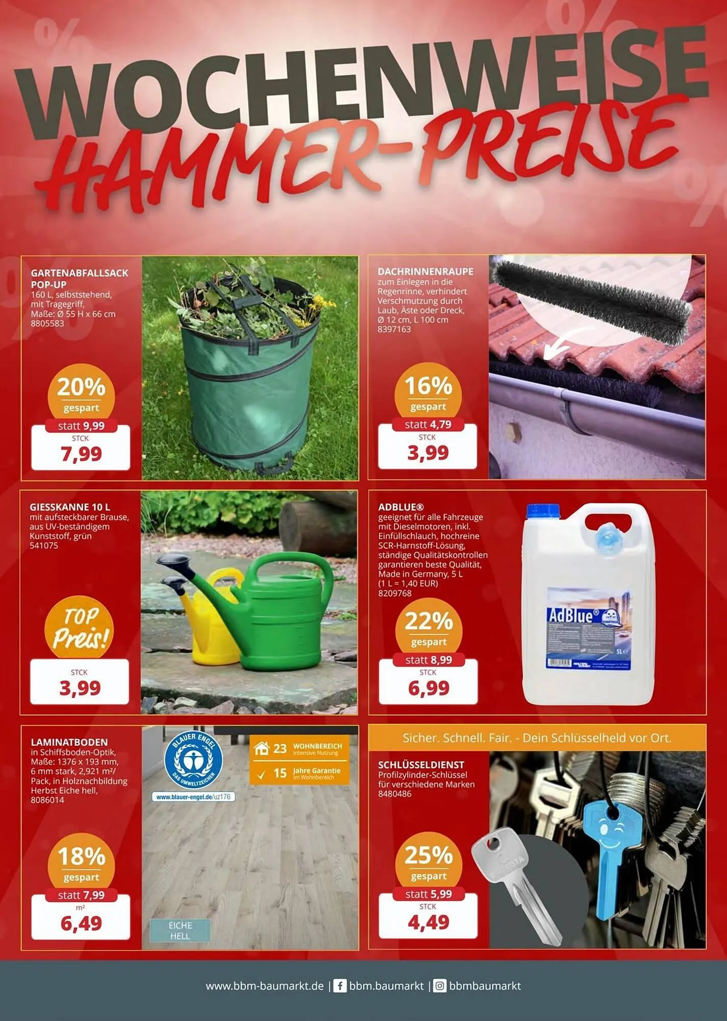 BBM Baumarkt Prospekt von 4. Februar bis 7. Februar 2026 - Prospekt seite 3