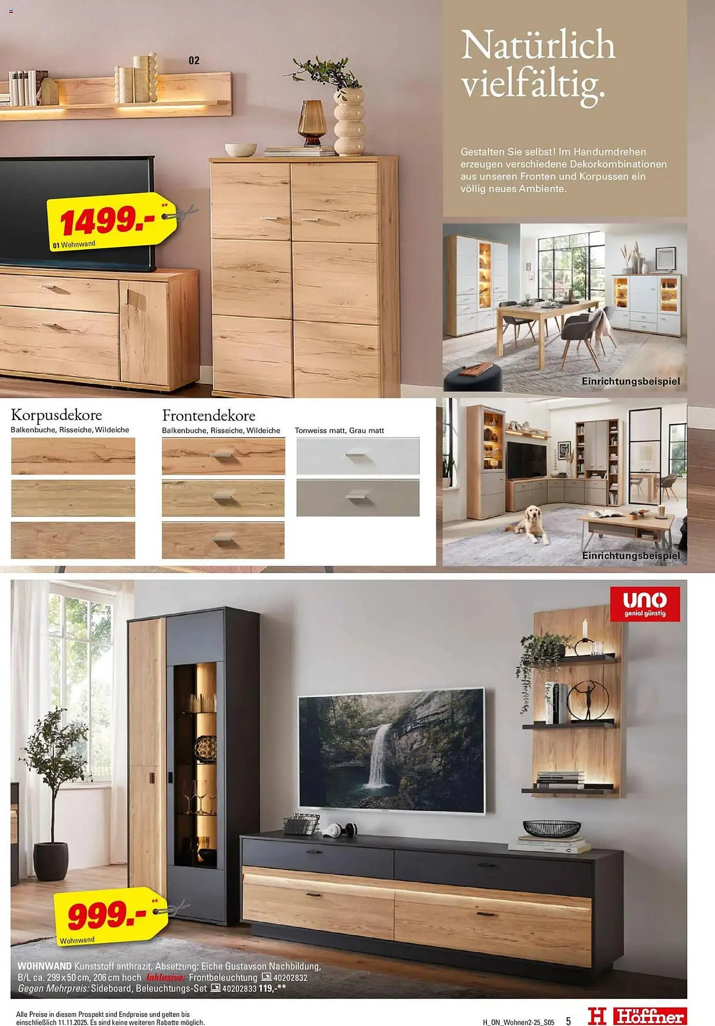 Höffner Prospekt von 29. Oktober bis 11. November 2025 - Prospekt seite 5