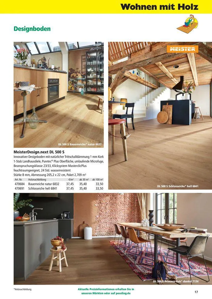 Holz-& Baukatalog 2024/25 von 27. März bis 31. Januar 2025 - Prospekt seite 17