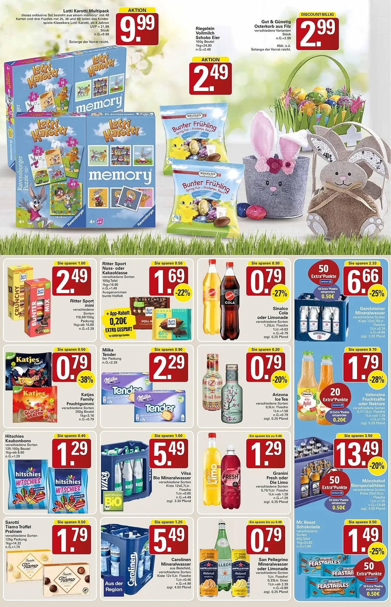 WEZ Prospekt von 24. März bis 29. März 2025 - Prospekt seite 14