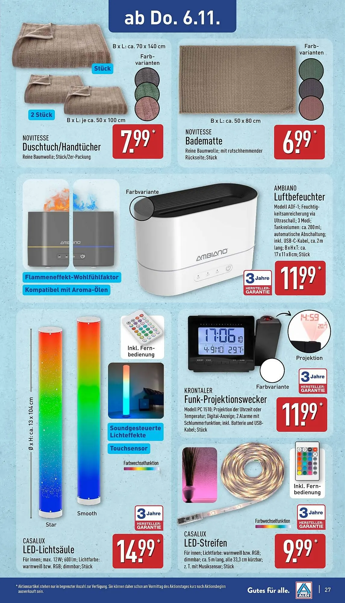 Aldi Nord Prospekt von 3. November bis 8. November 2025 - Prospekt seite 31