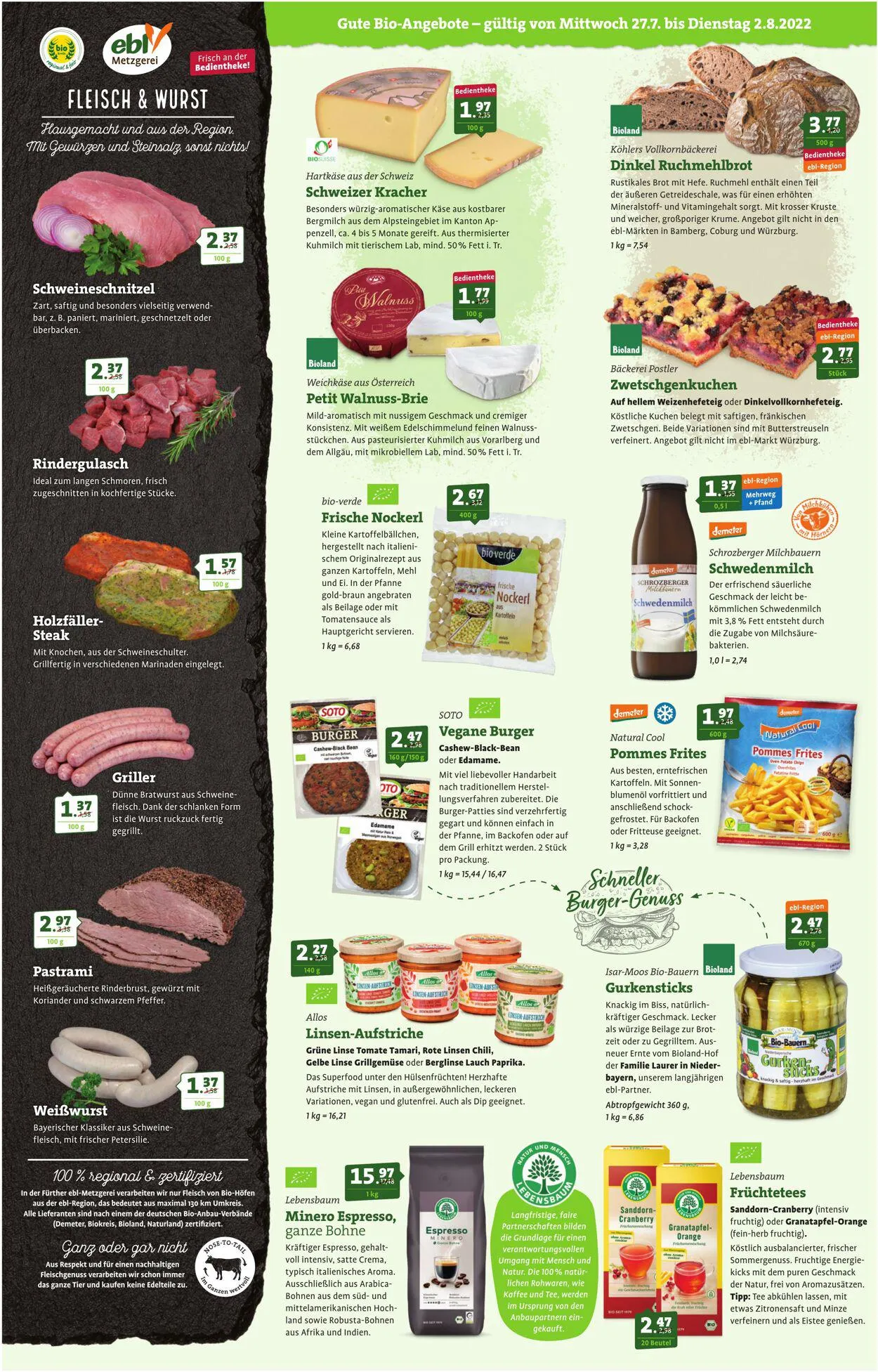 ebl Naturkos - Weihnachten 2022 von 14. Dezember bis 24. Dezember 2023 - Prospekt seite 2