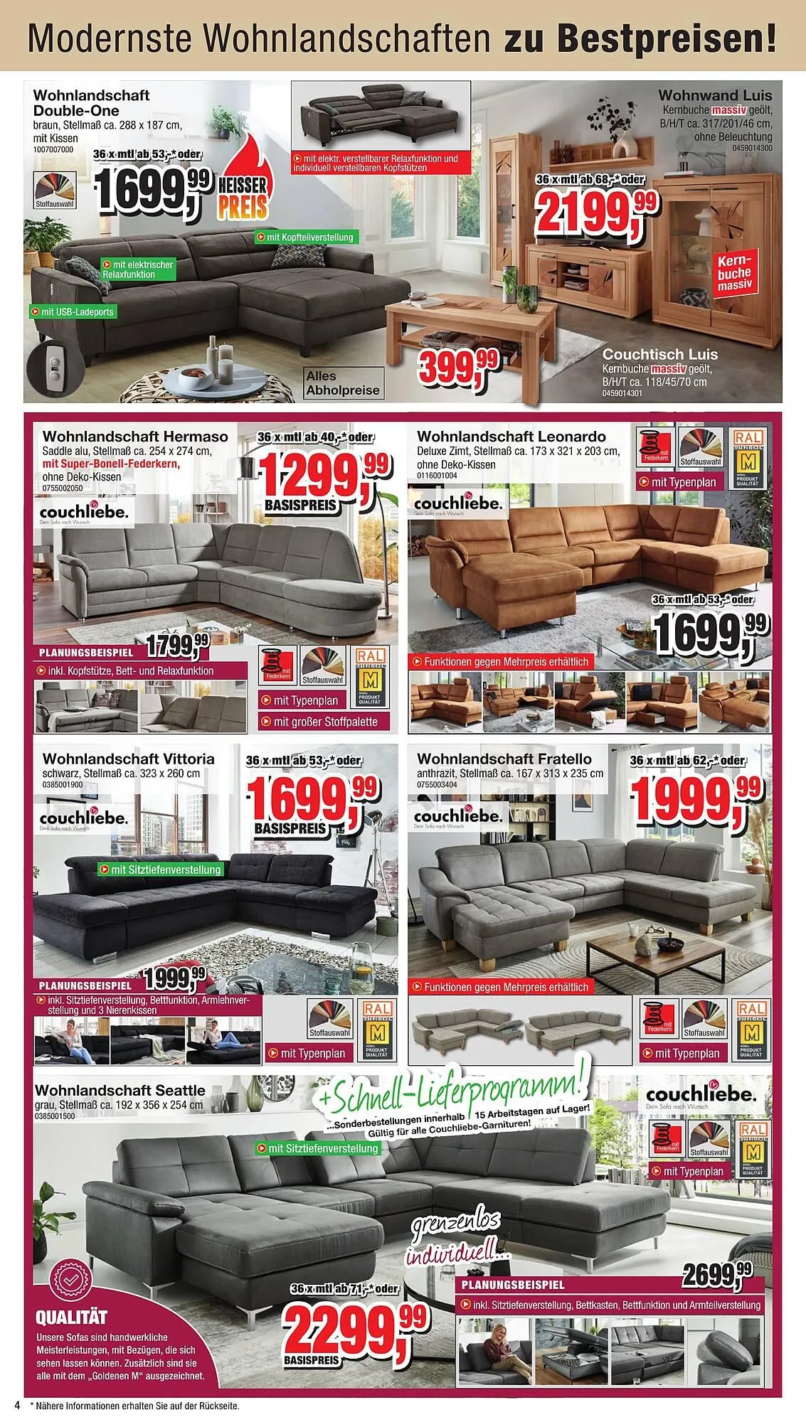 Möbelfundgrube Prospekt von 22. Mai bis 4. Juni 2025 - Prospekt seite 4